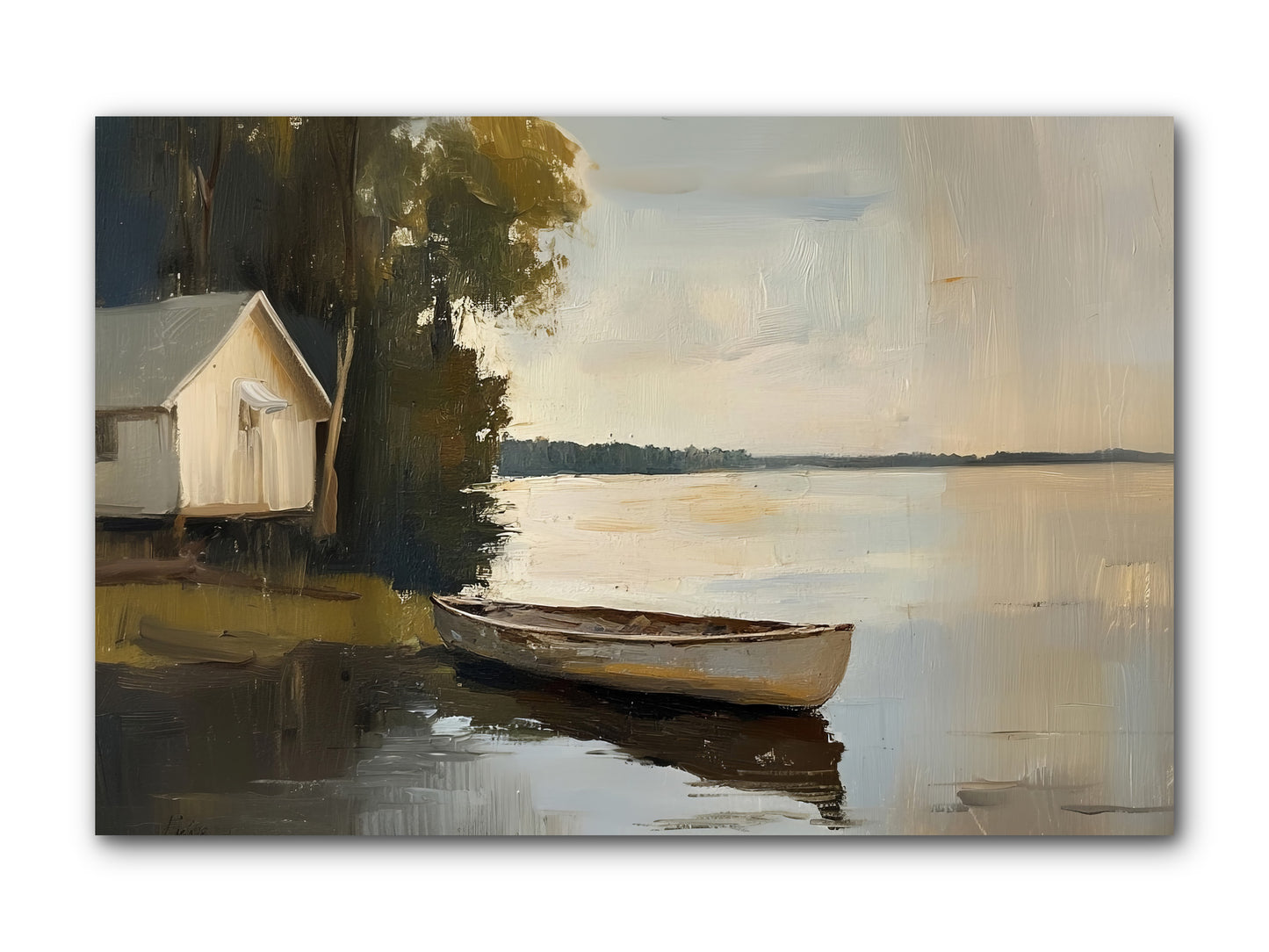 Water's Edge -- Wrapped Canvas 12x8