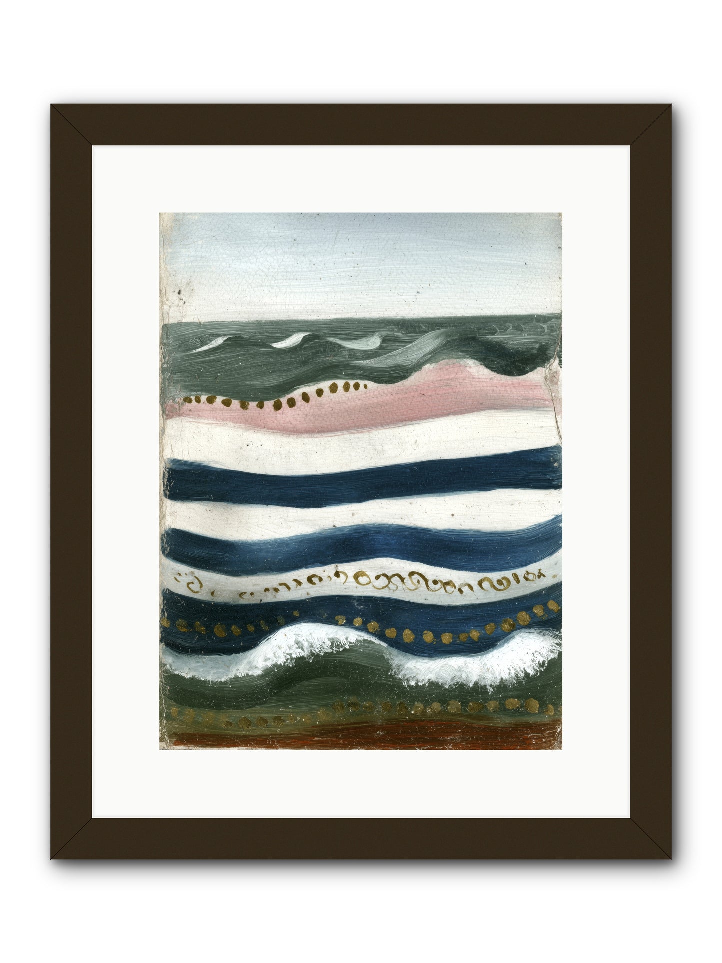 Water's Waltz -- Framed Print - Black 12x16