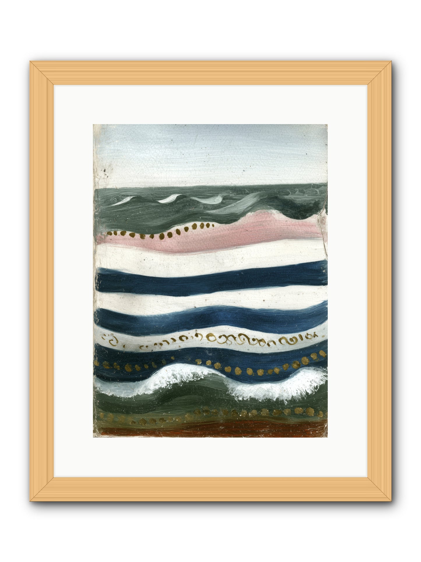 Water's Waltz -- Framed Print - Natural 12x16