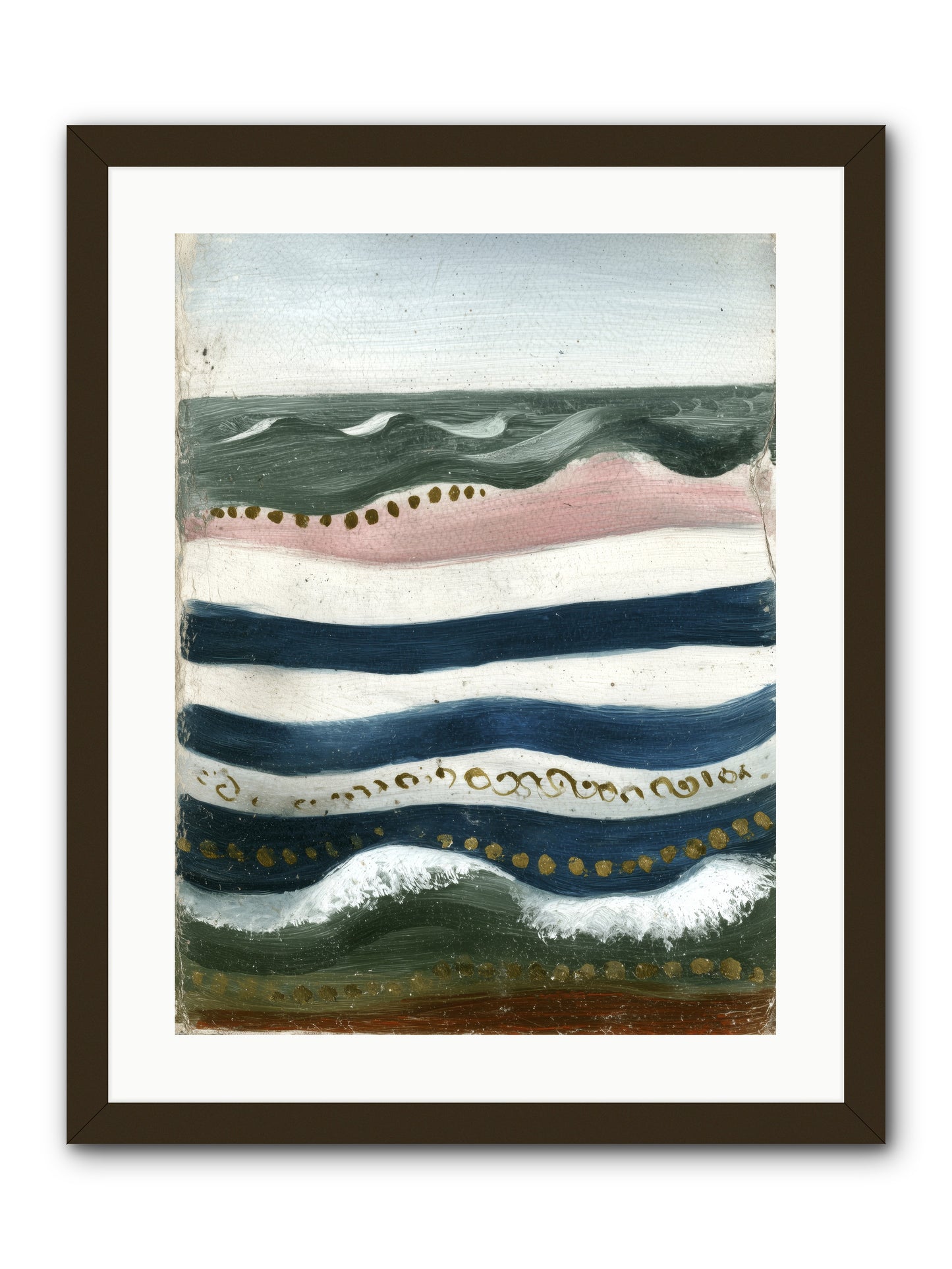 Water's Waltz -- Framed Print - Black 18x24