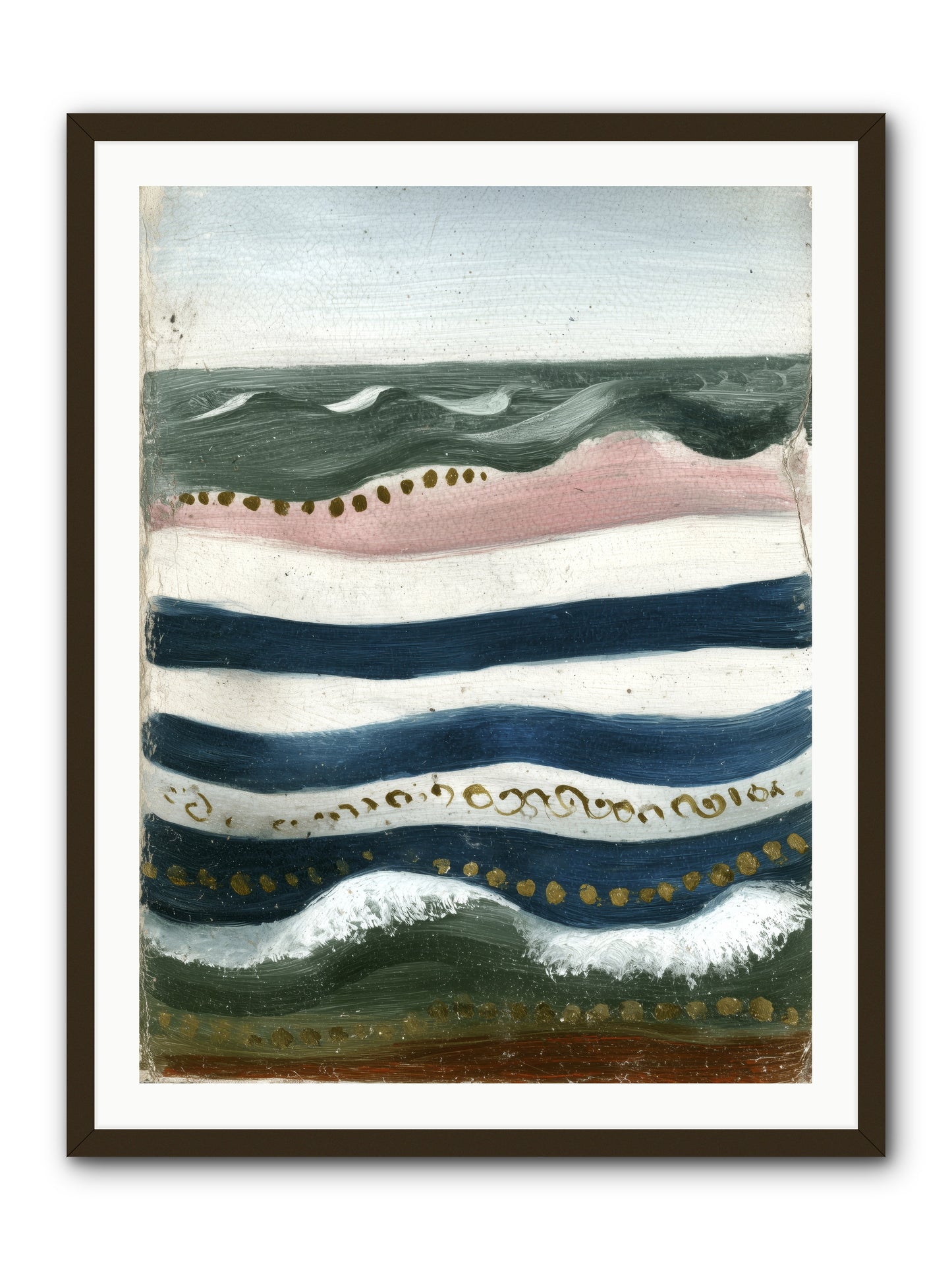 Water's Waltz -- Framed Print - Black 30x40