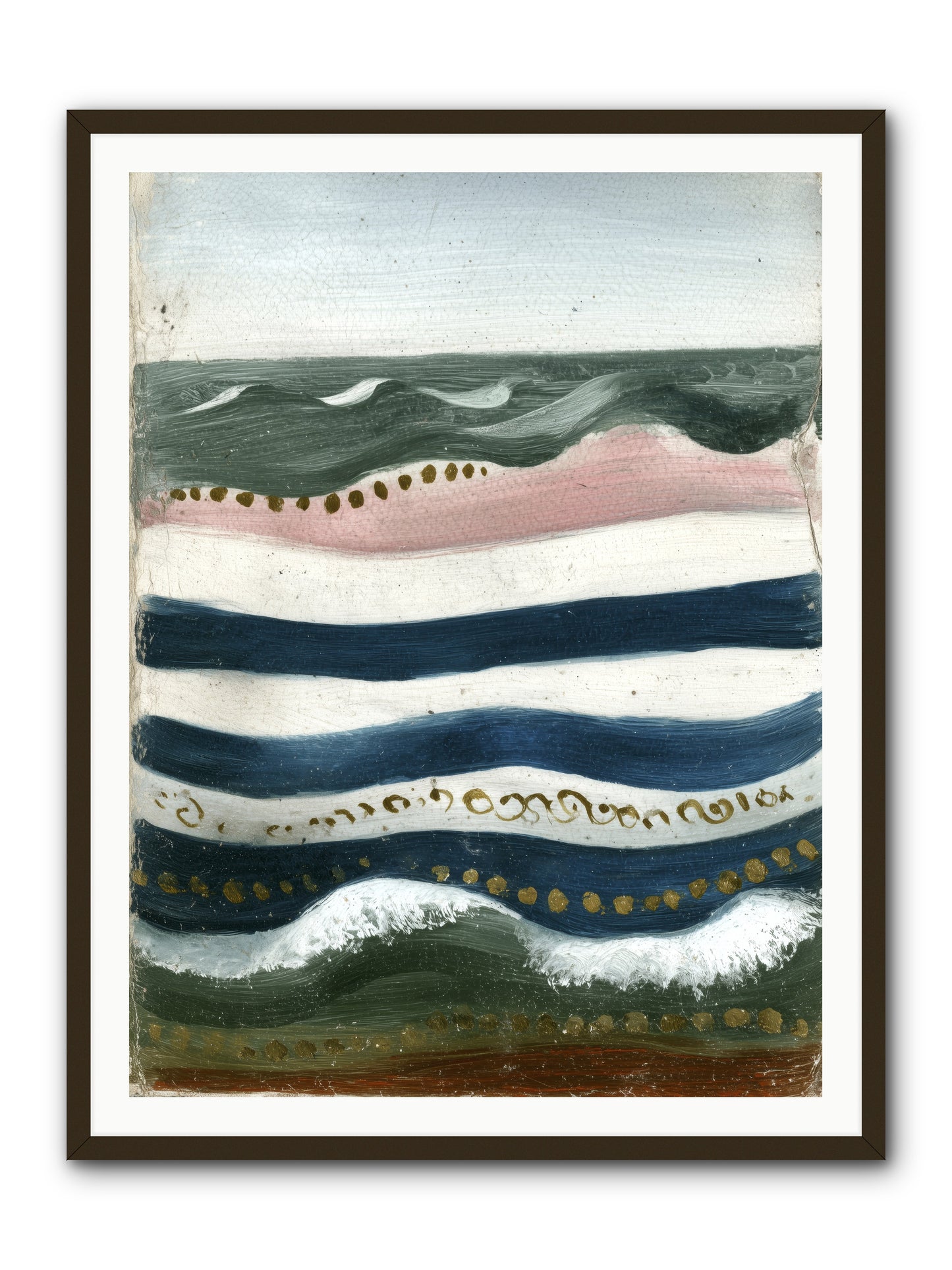 Water's Waltz -- Framed Print - Black 36x48
