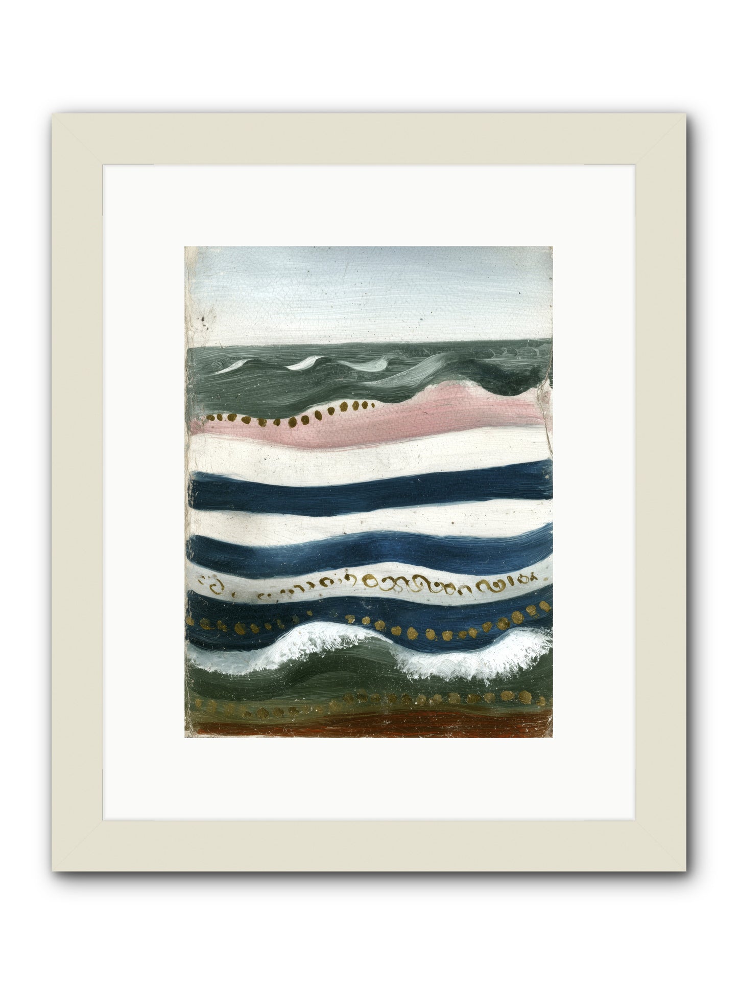 Water's Waltz -- Framed Print - White 9x12