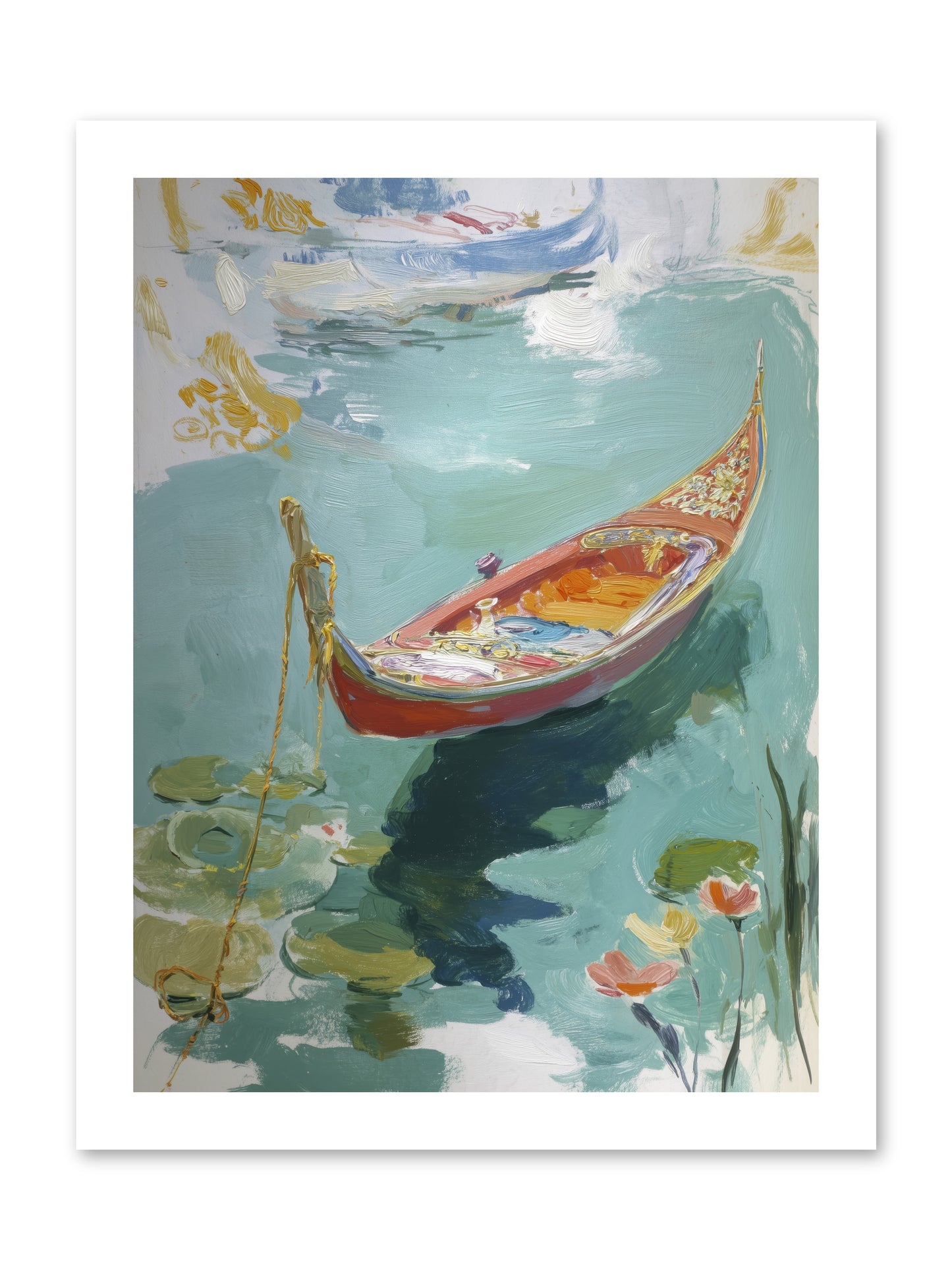 Waterway's Crown Jewel  -- Paper Print 12x16