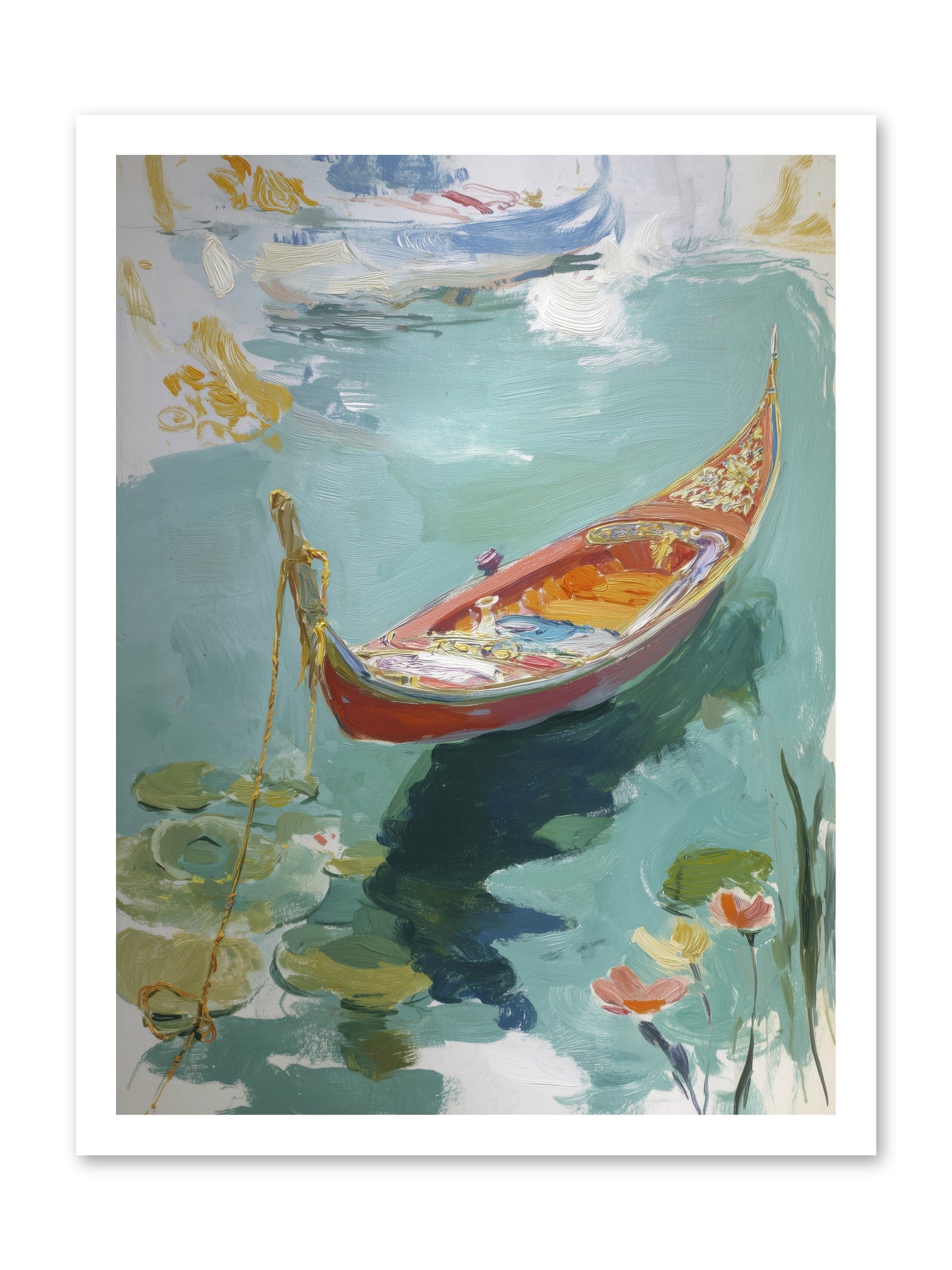 Waterway's Crown Jewel  -- Paper Print 18x24