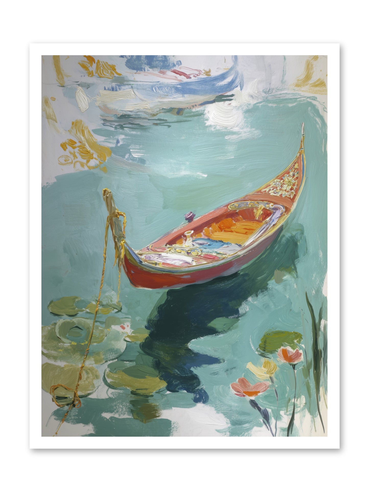 Waterway's Crown Jewel  -- Loose Canvas Print 24x32