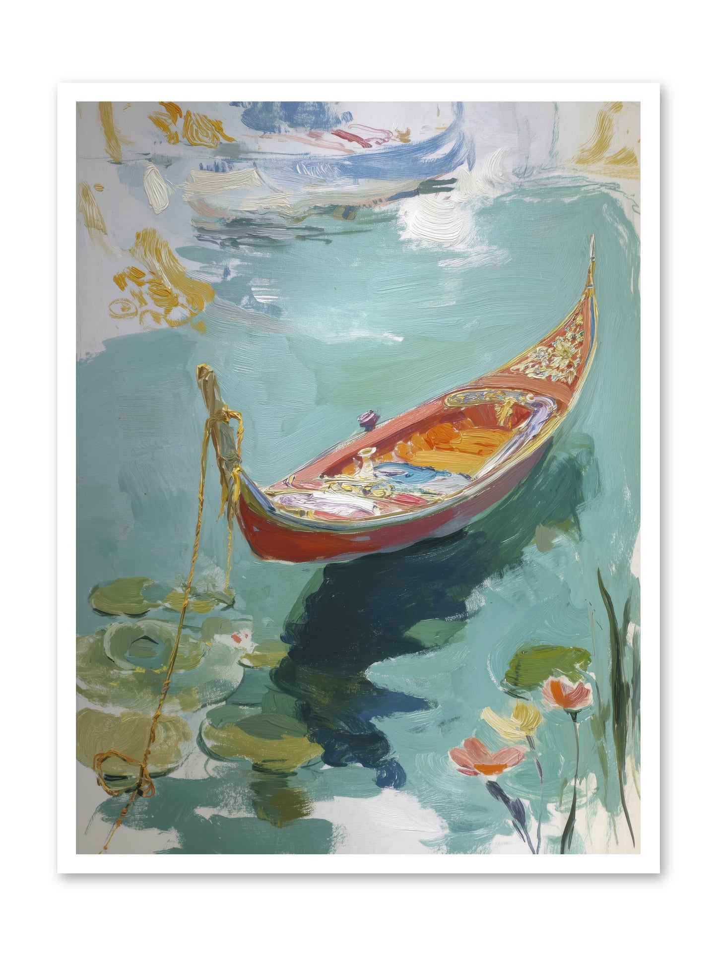 Waterway's Crown Jewel  -- Loose Canvas Print 30x40