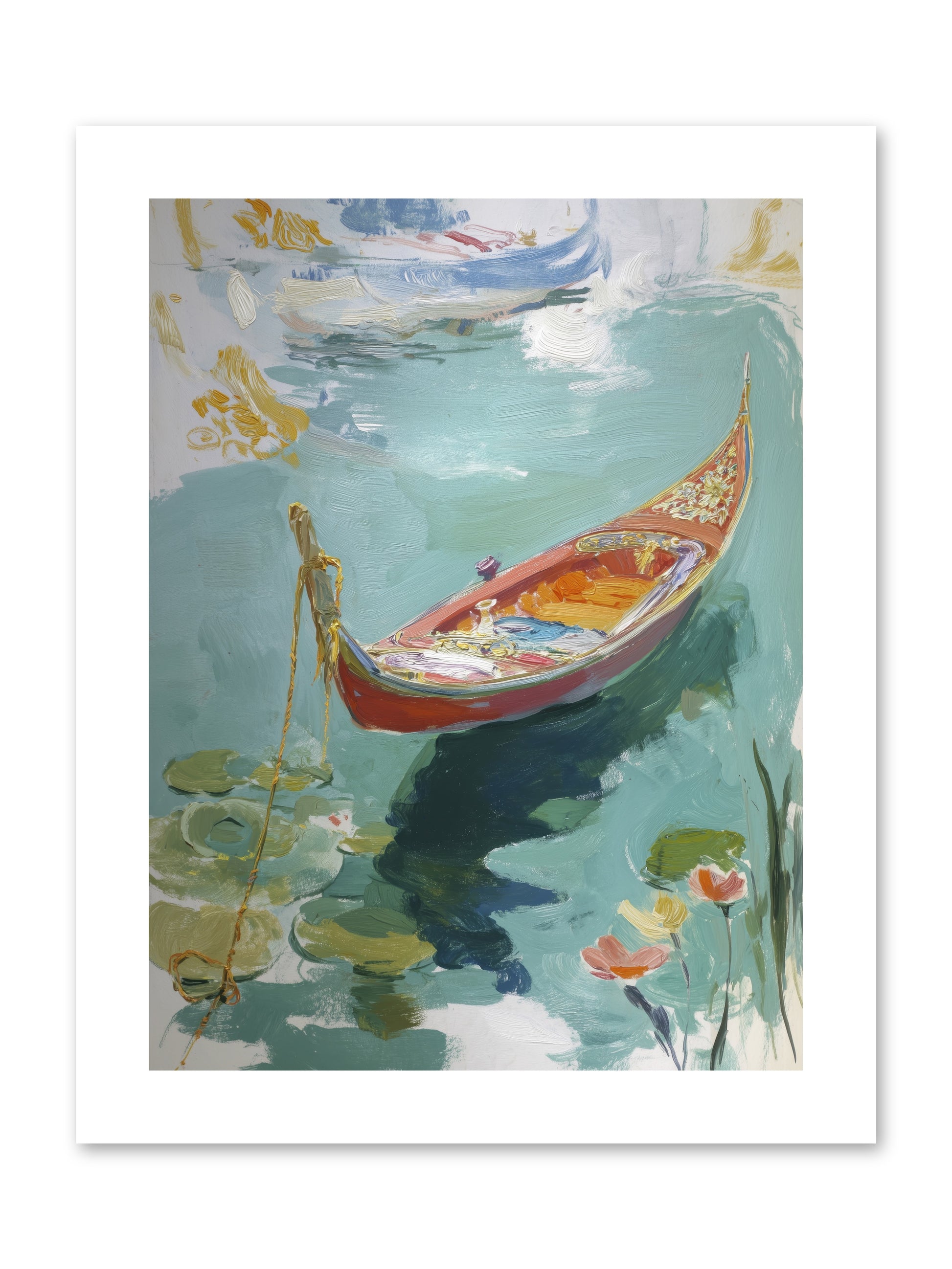 Waterway's Crown Jewel  -- Paper Print 9x12