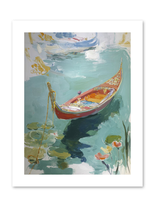 Waterway's Crown Jewel  -- Paper Print 9x12