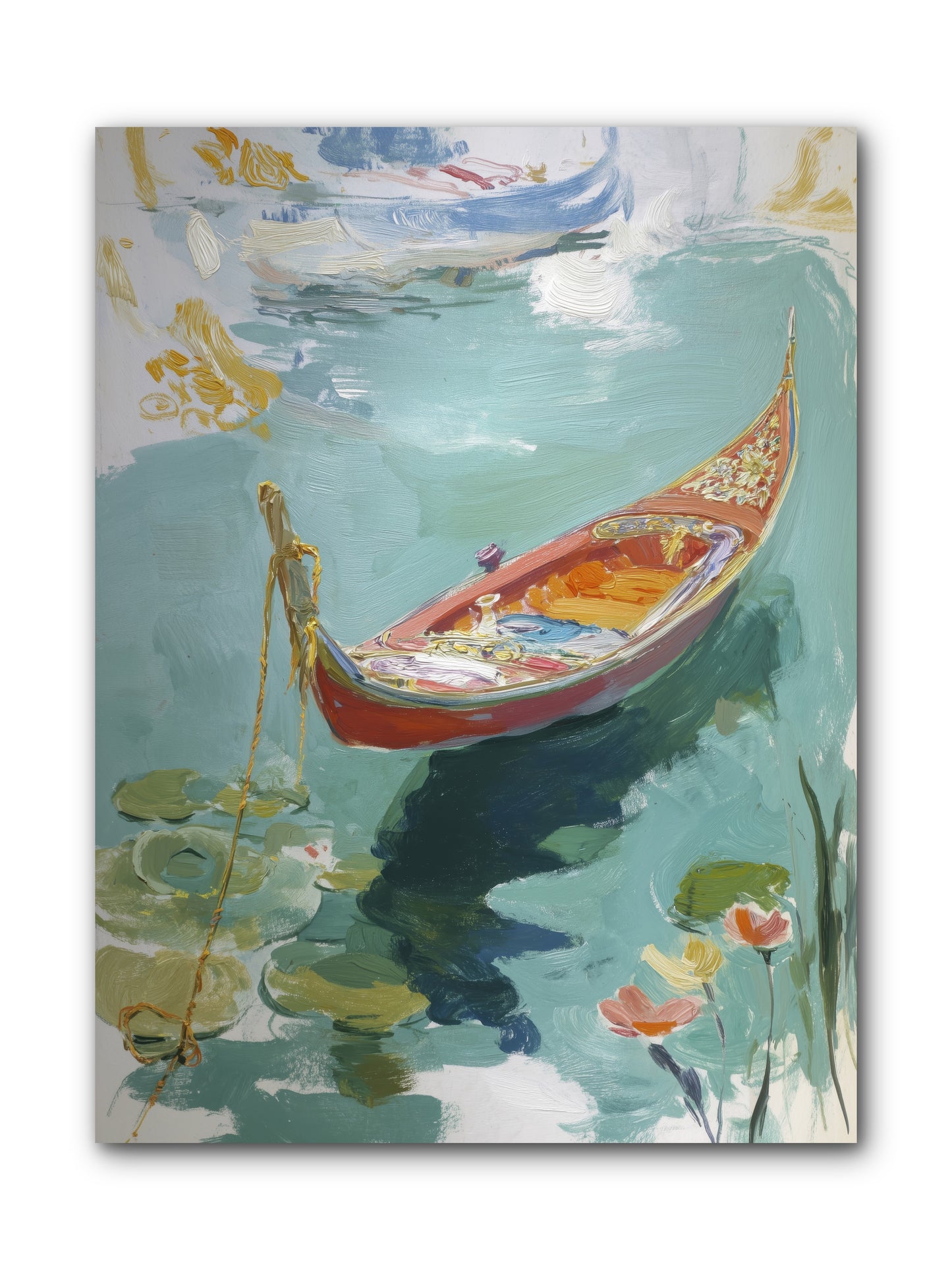 Waterway's Crown Jewel  -- Wrapped Canvas 9x12