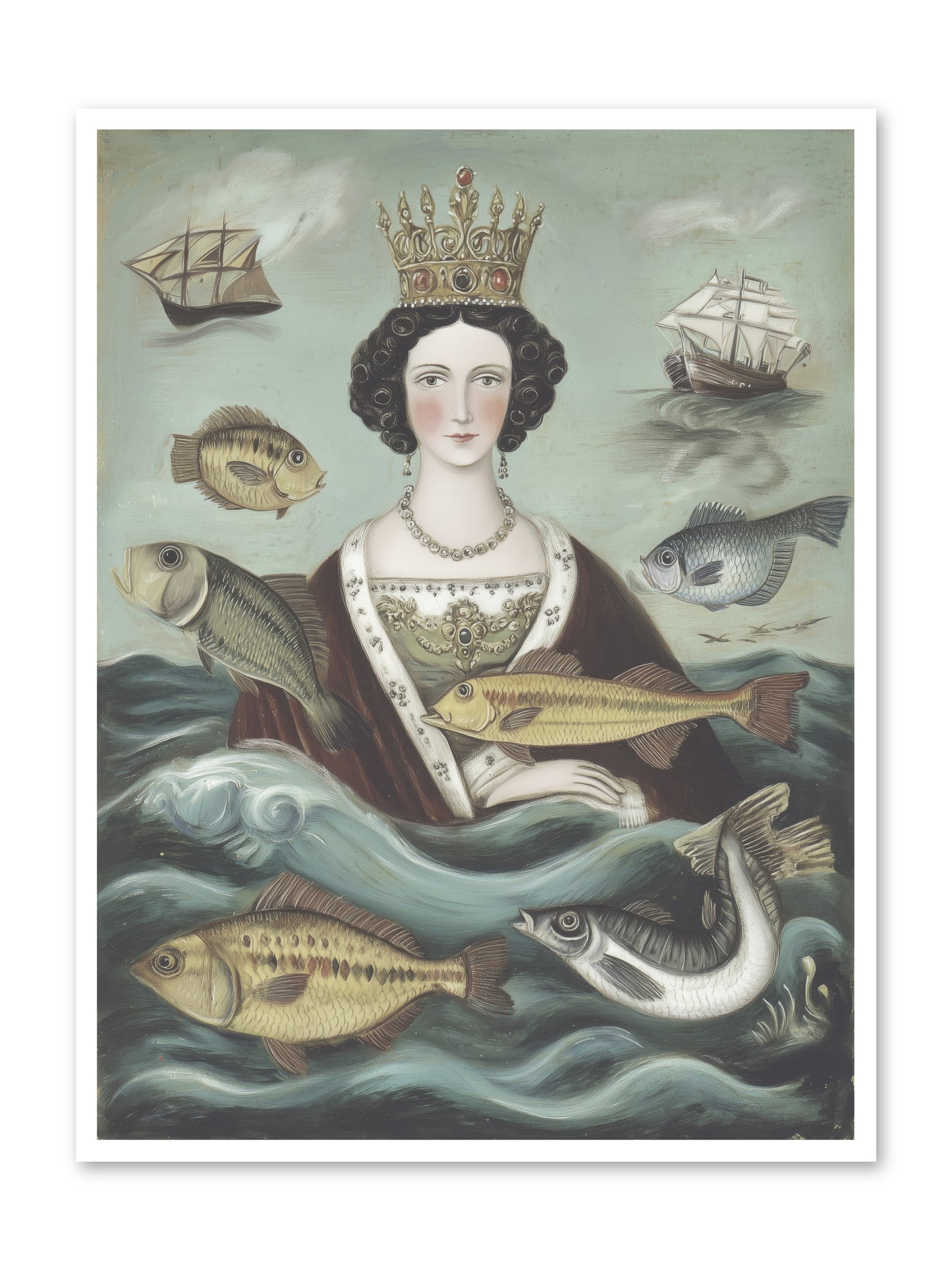 Wave Monarch -- Paper Print 36x48