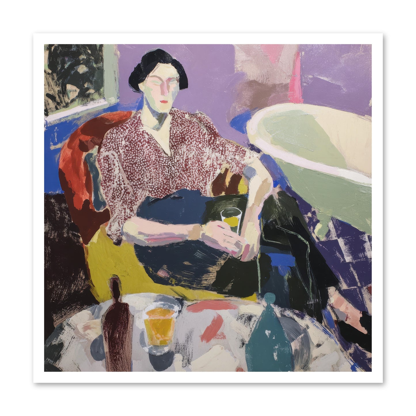We All Belonged -- Paper Print 30x30