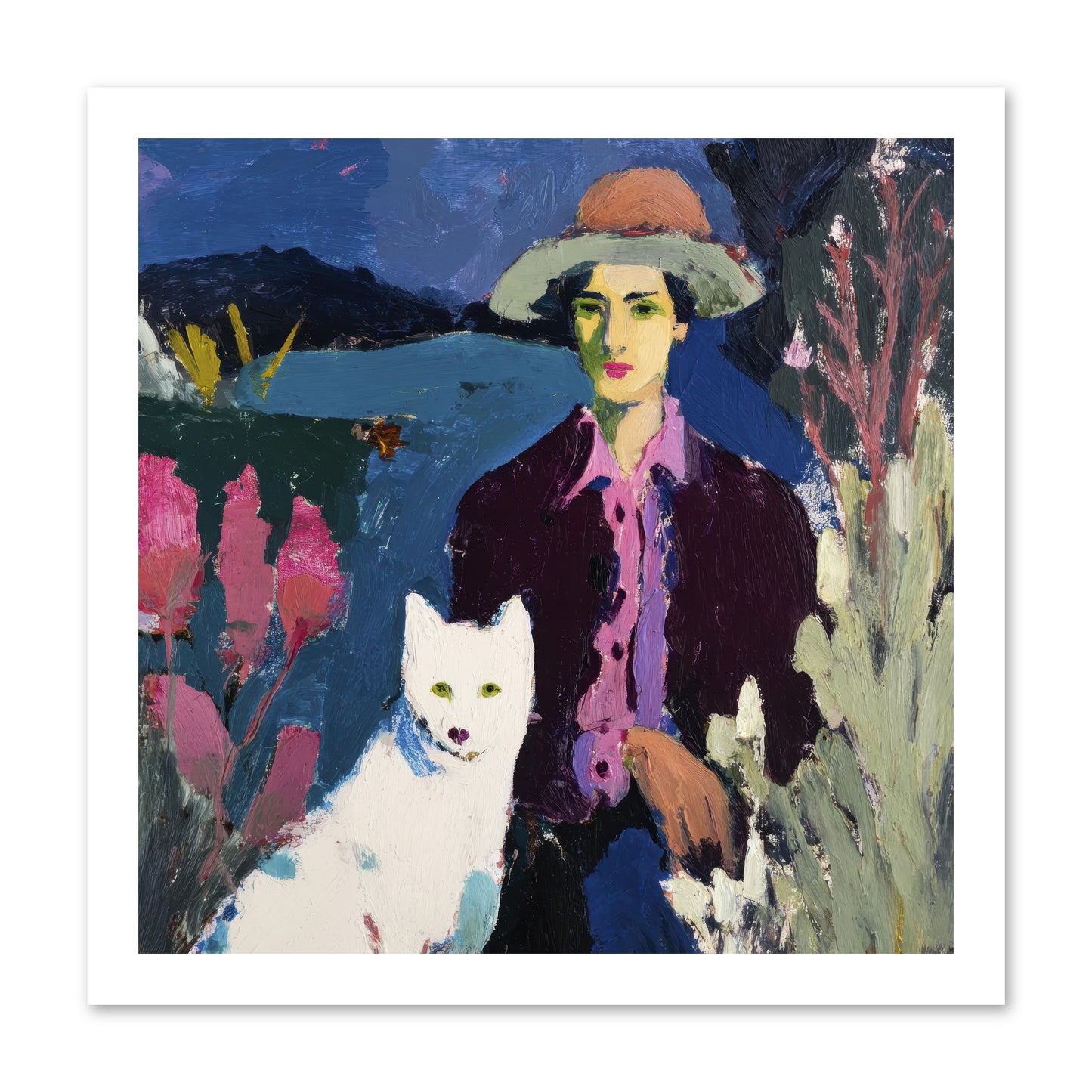 We Discovered Everything -- Loose Canvas Print 16x16