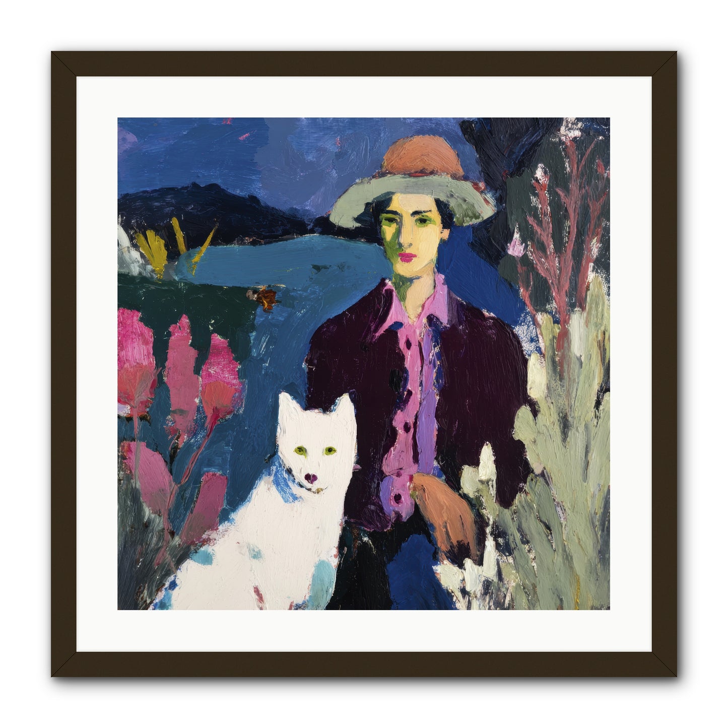 We Discovered Everything -- Framed Print - Black 24x24
