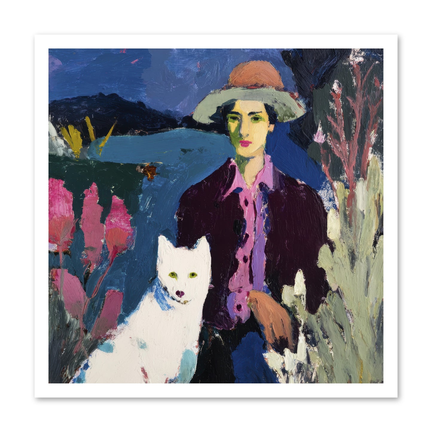 We Discovered Everything -- Loose Canvas Print 24x24