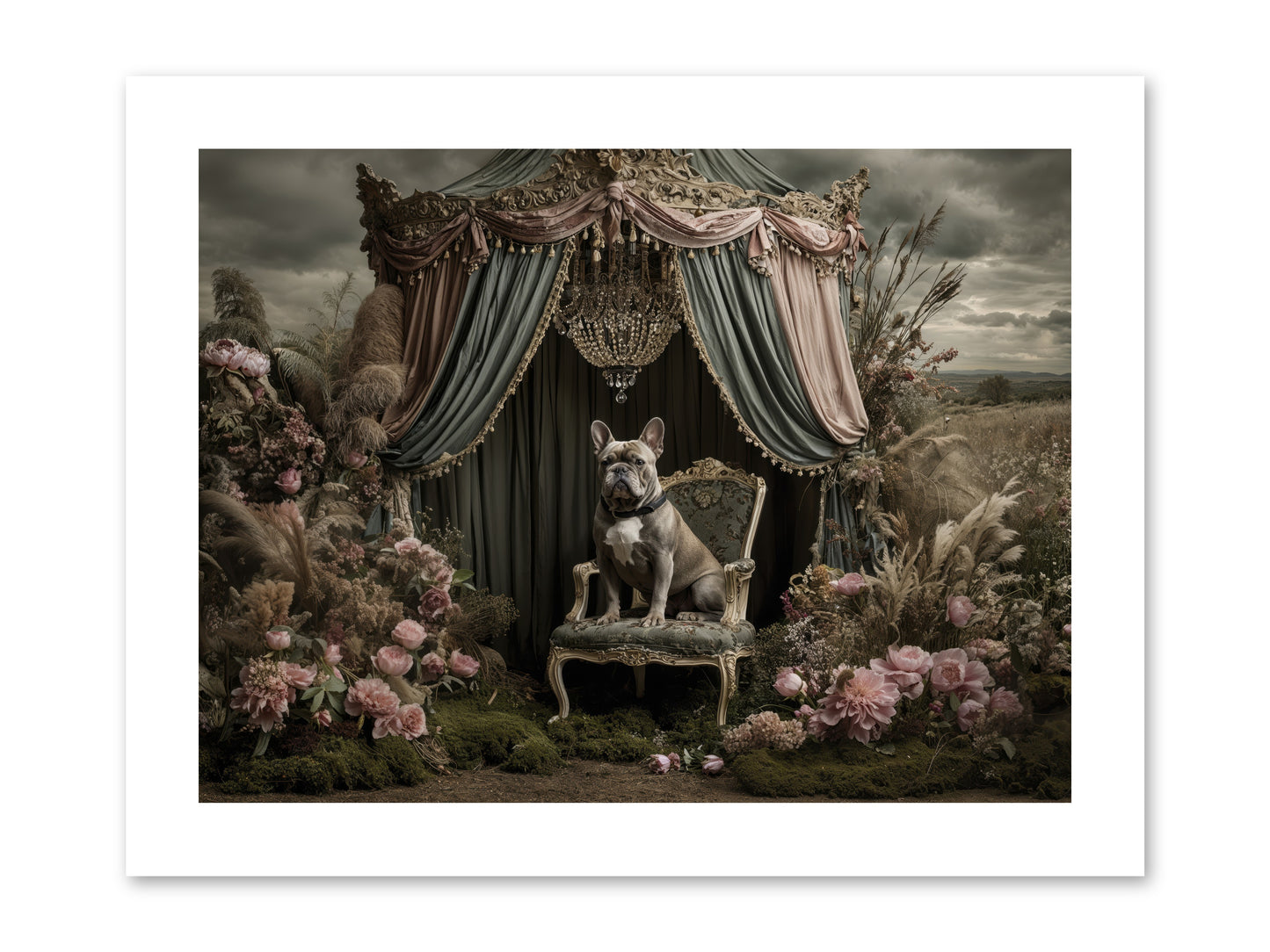 We Fell Into Bloom -- Paper Print 12x9