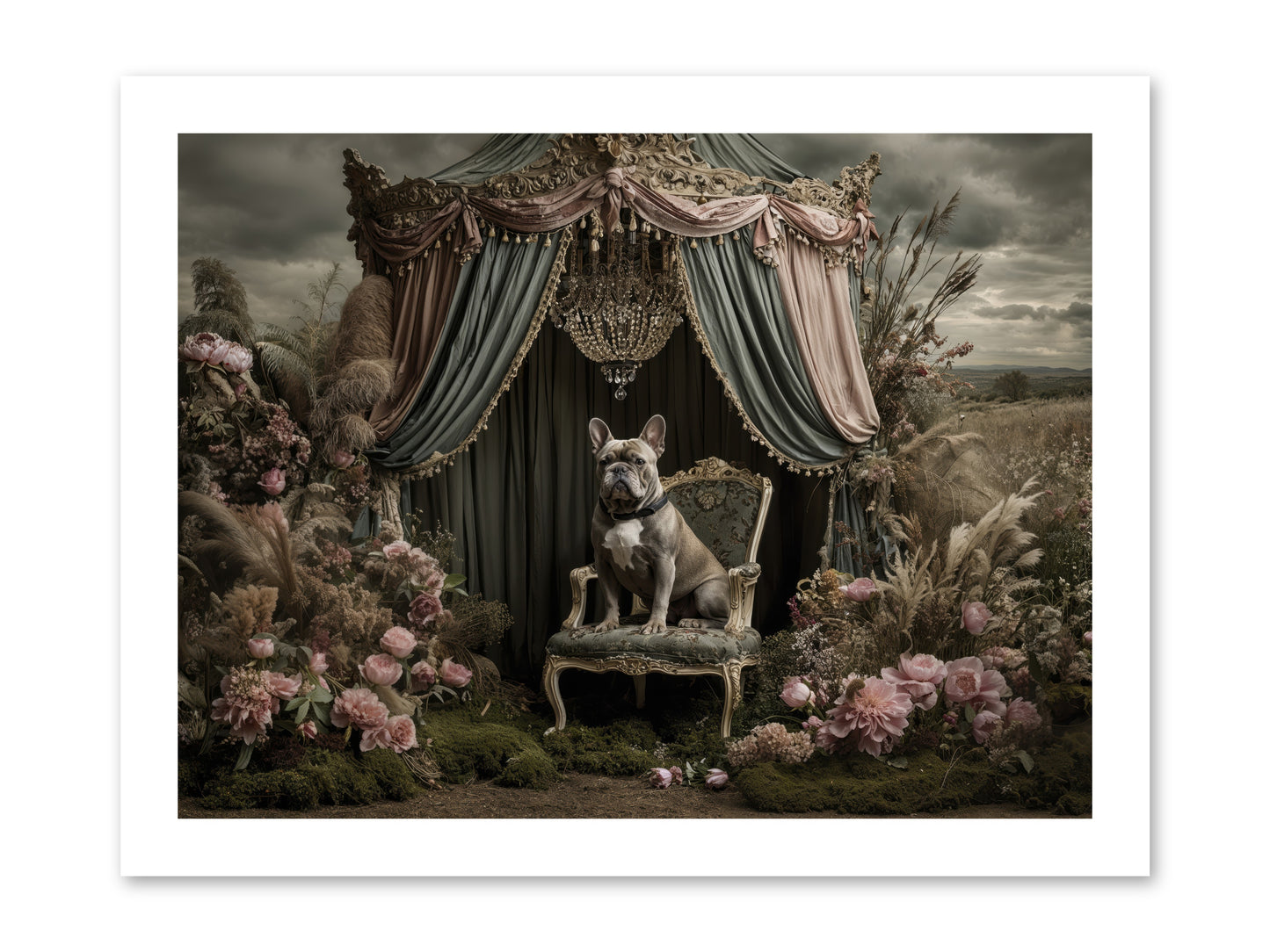 We Fell Into Bloom -- Loose Canvas Print 16x12