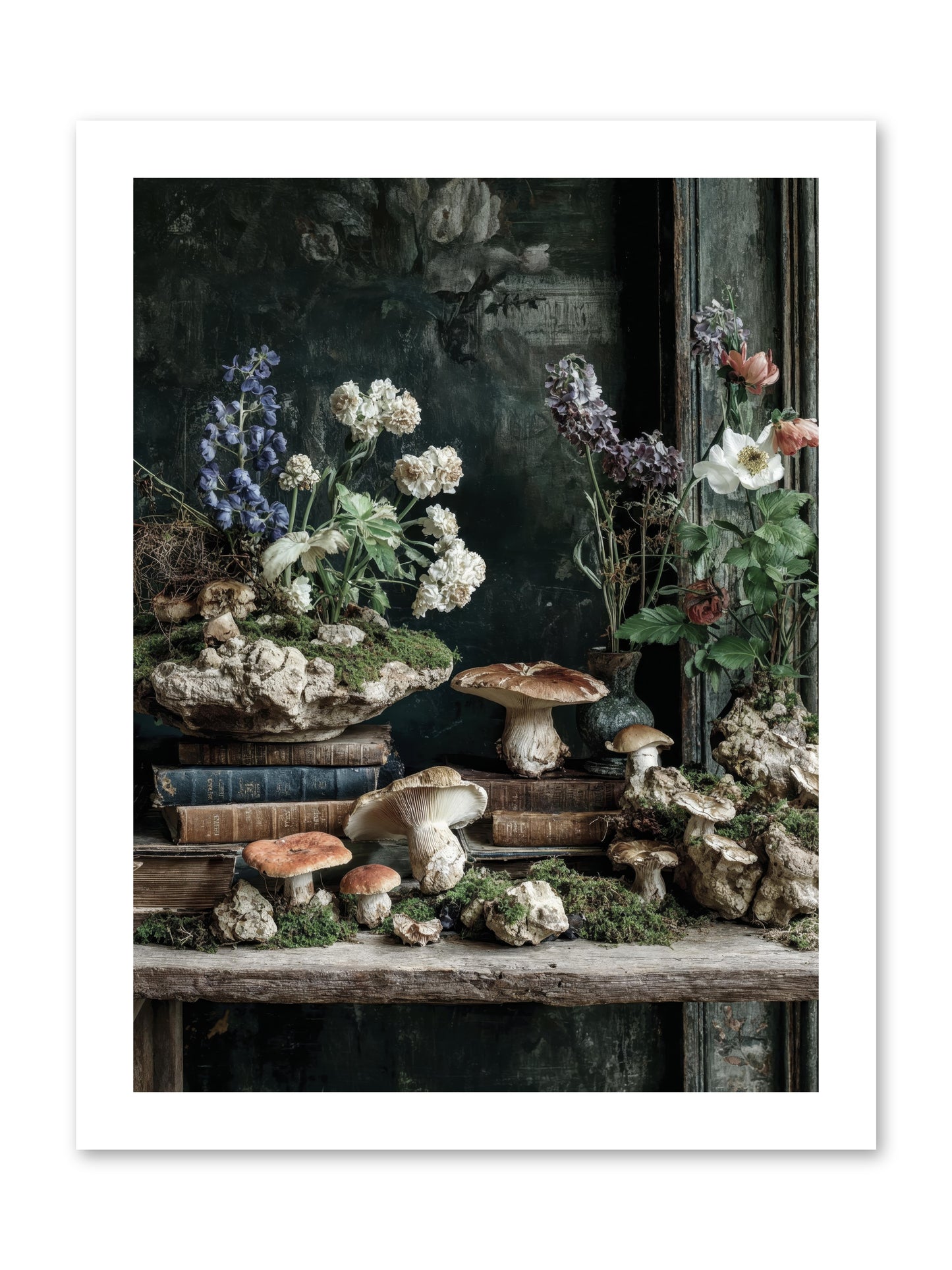 We were swans -- Loose Canvas Print 12x16