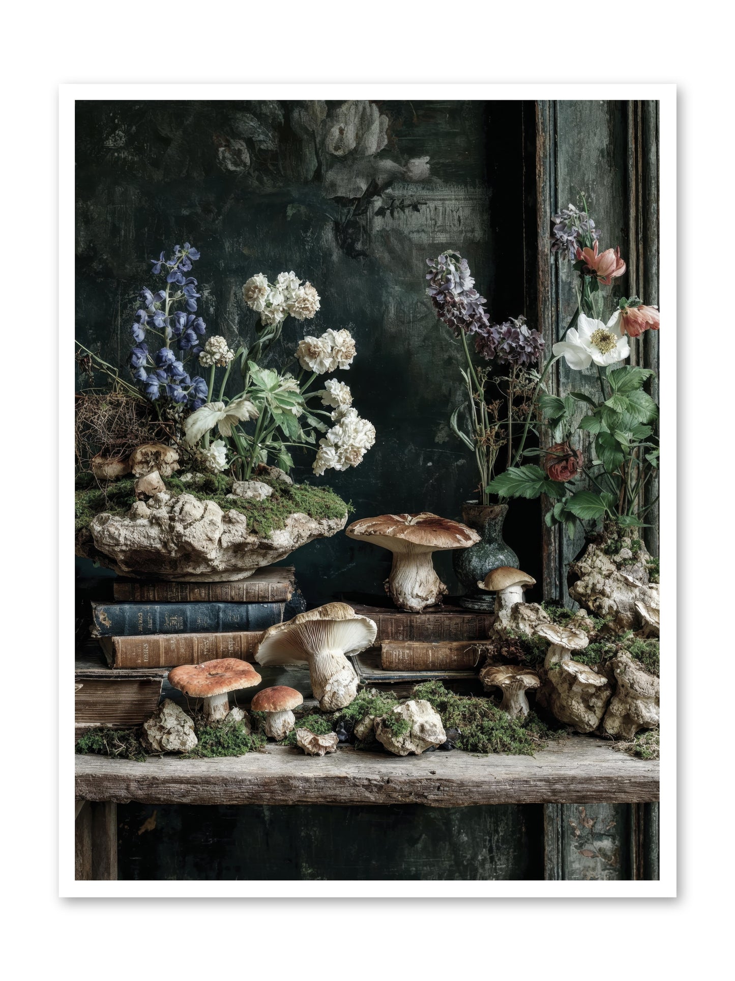 We were swans -- Loose Canvas Print 36x48