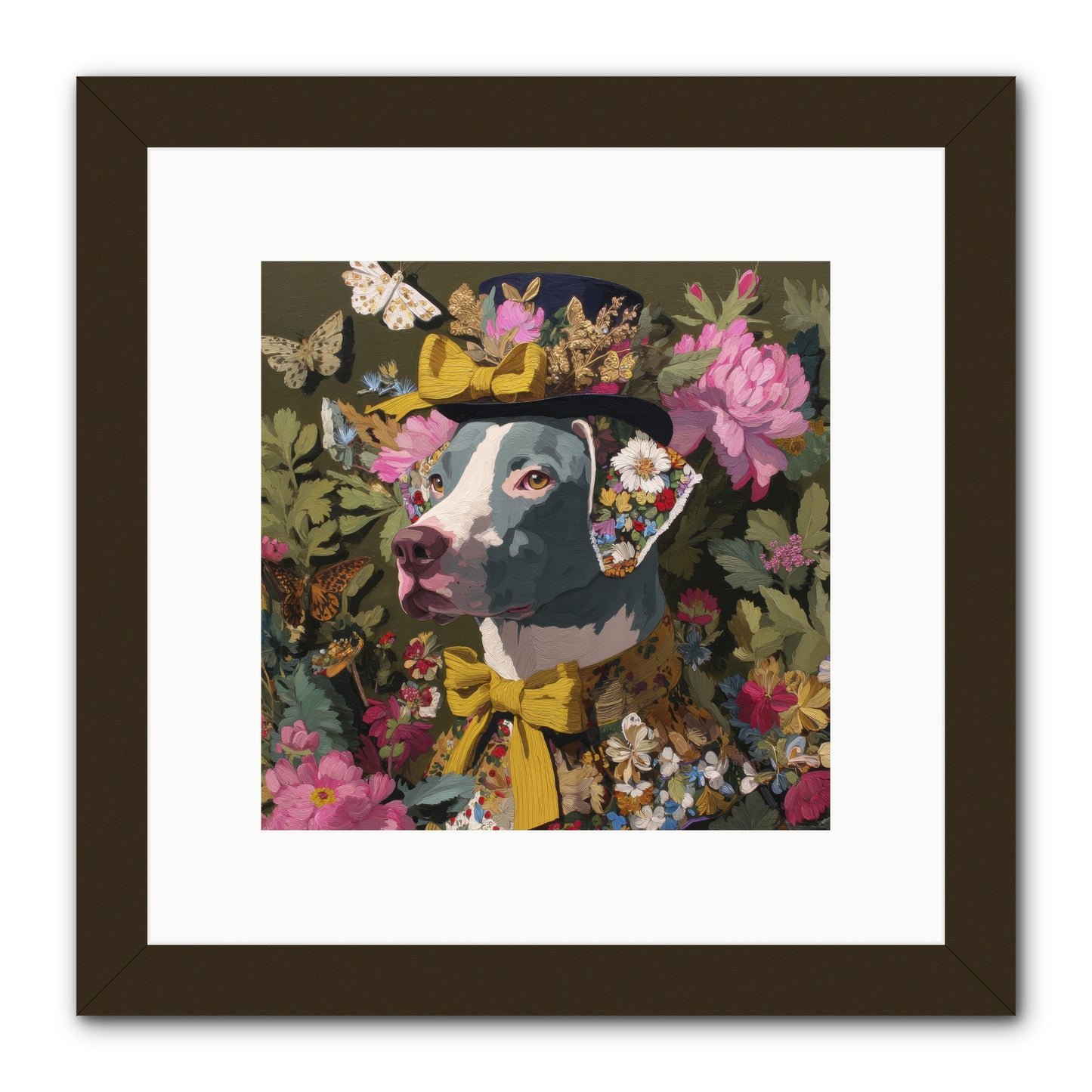 Weekend Murmurs -- Framed Print - Black 10x10