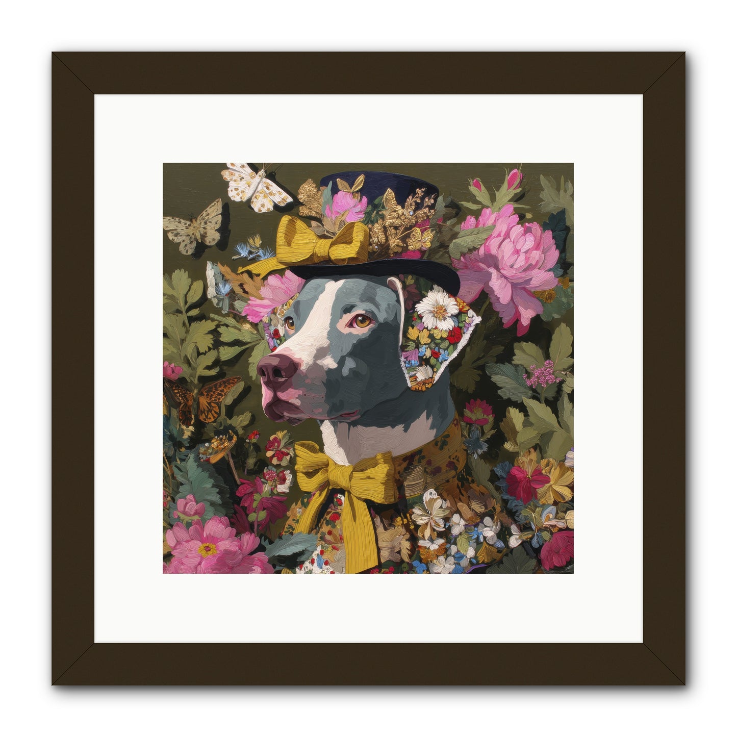 Weekend Murmurs -- Framed Print - Black 12x12