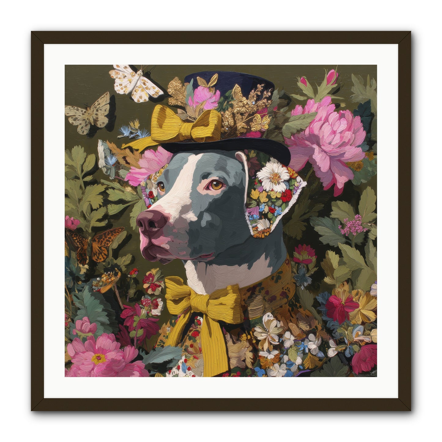 Weekend Murmurs -- Framed Print - Black 30x30