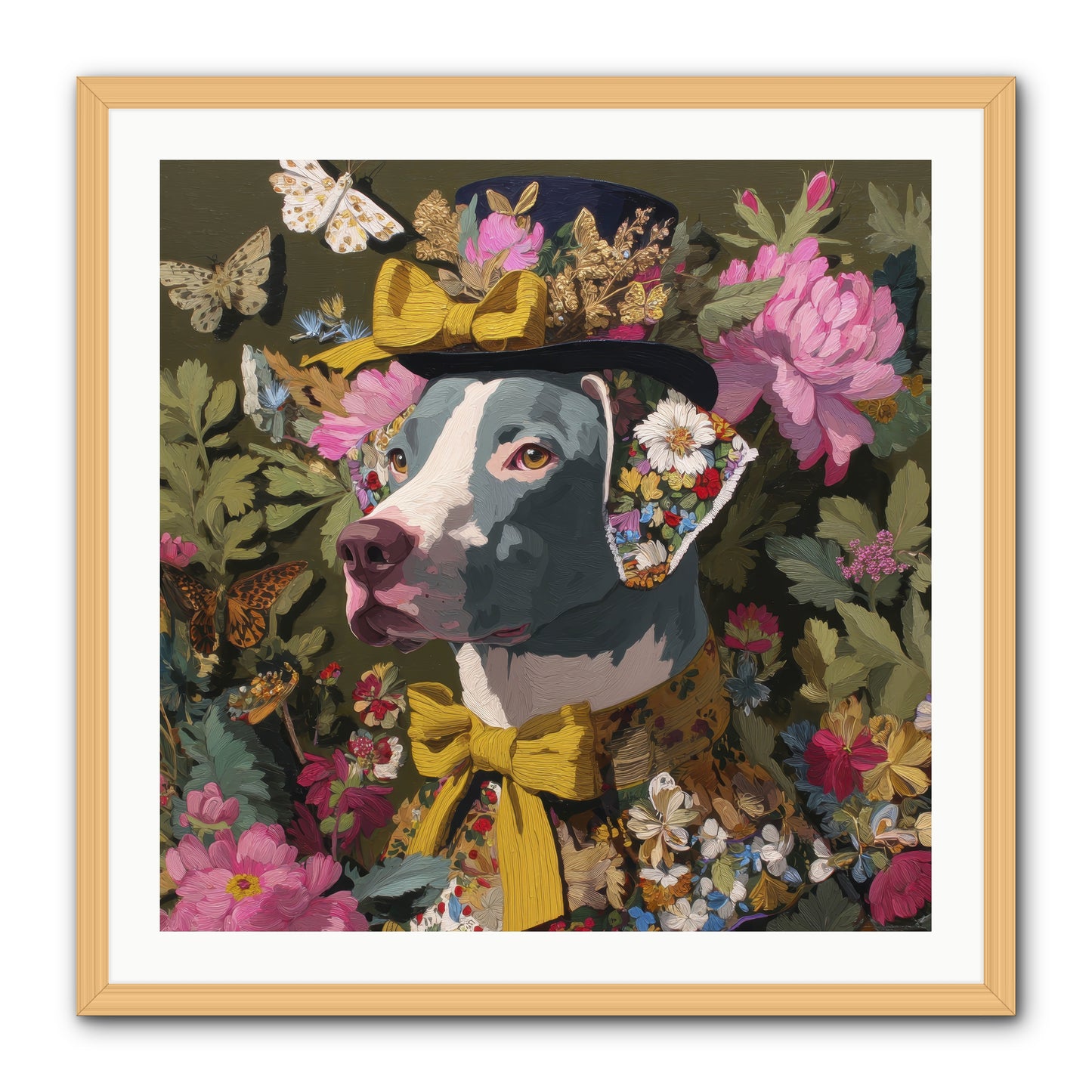 Weekend Murmurs -- Framed Print - Natural 30x30