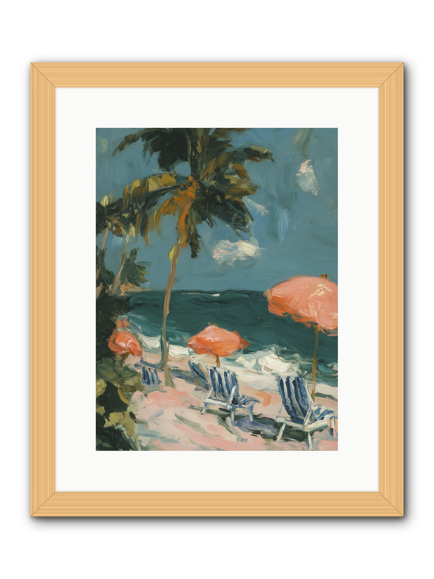 Weekend Wings -- Framed Print - Natural 12x16