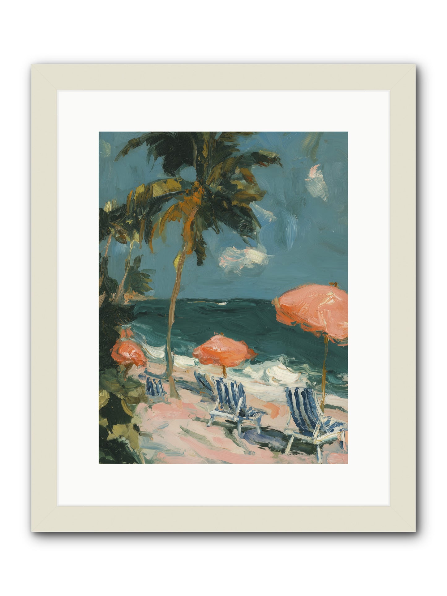Weekend Wings -- Framed Print - White 12x16