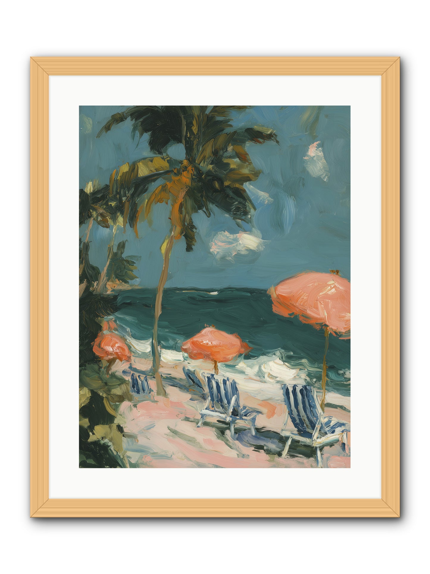 Weekend Wings -- Framed Print - Natural 18x24