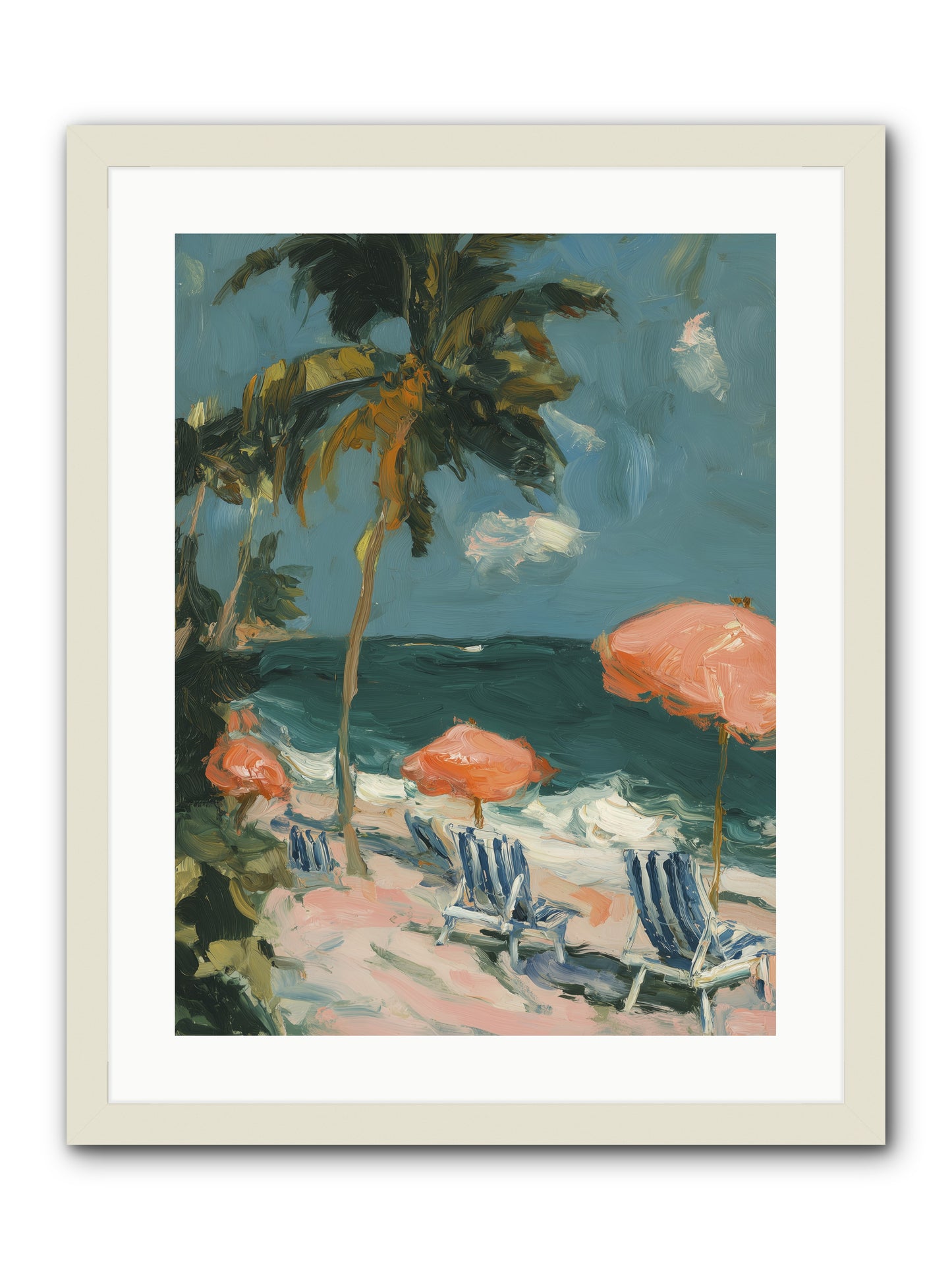 Weekend Wings -- Framed Print - White 18x24