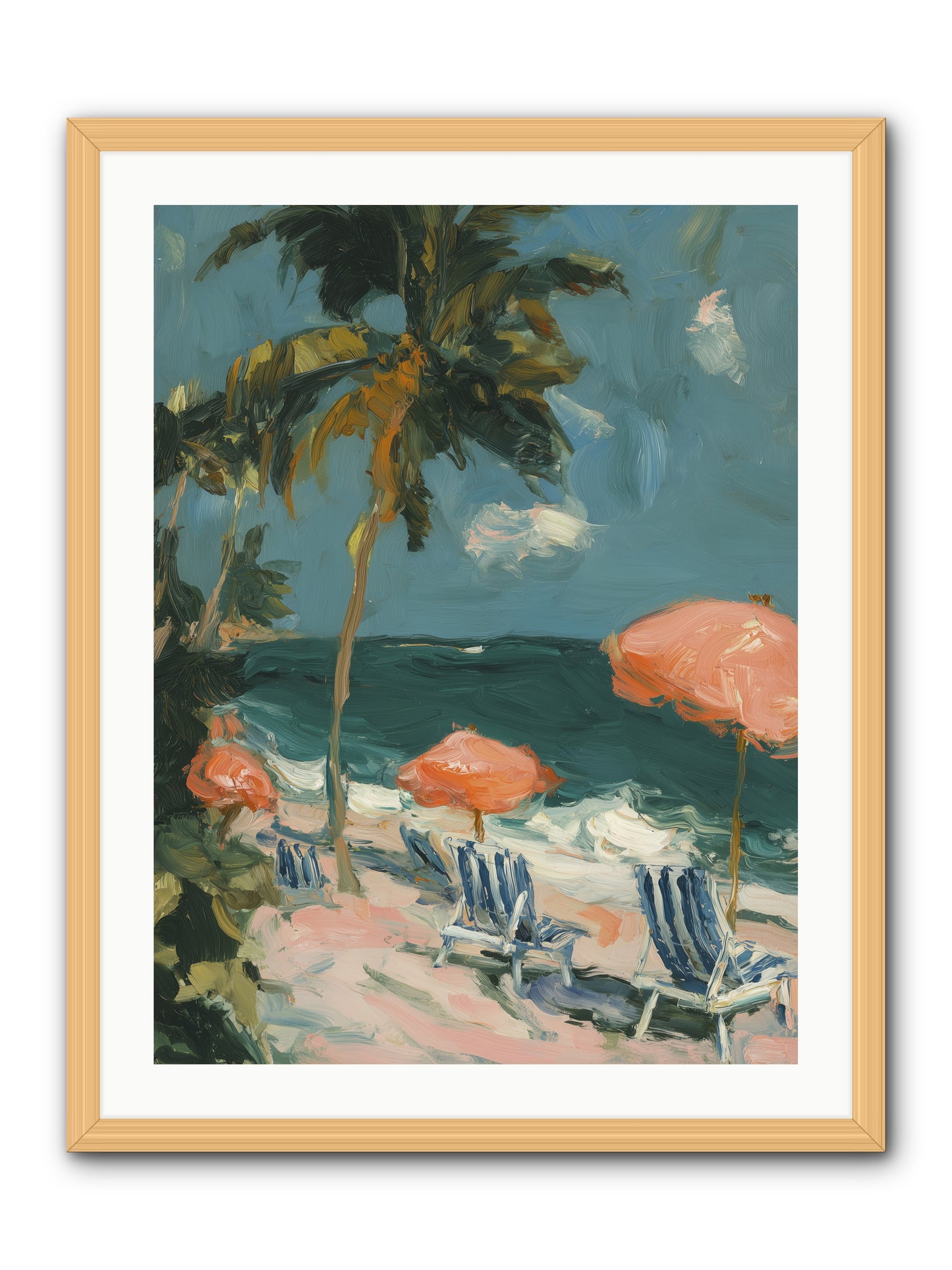 Weekend Wings -- Framed Print - Natural 24x32