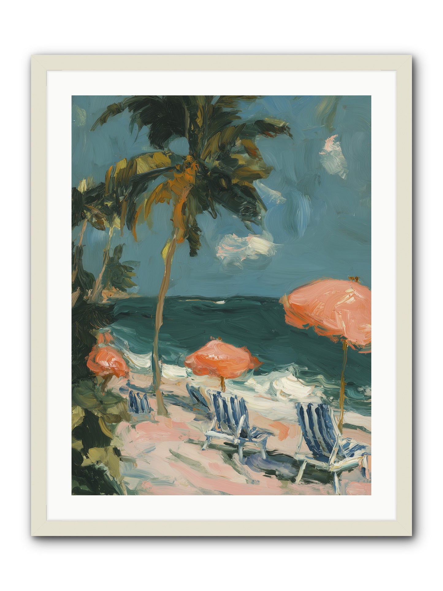 Weekend Wings -- Framed Print - White 24x32
