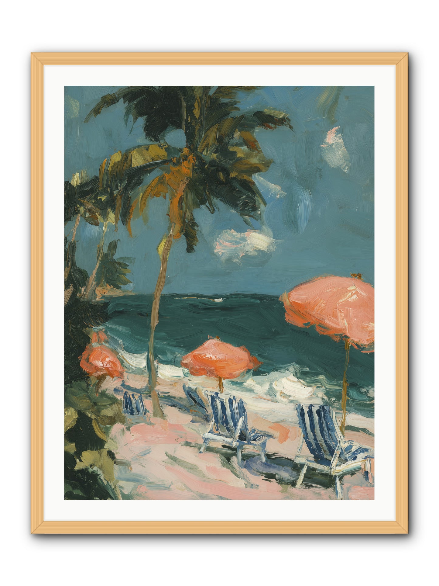 Weekend Wings -- Framed Print - Natural 30x40