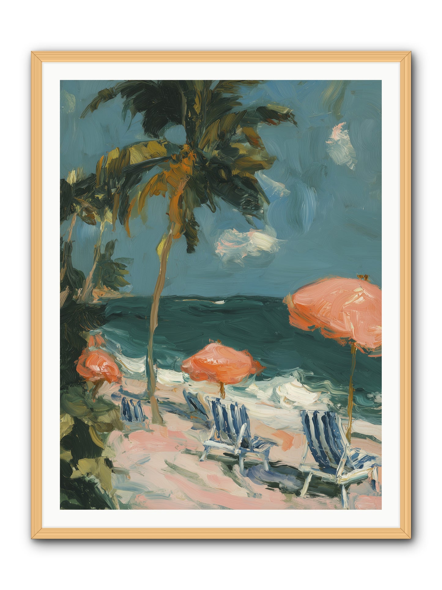 Weekend Wings -- Framed Print - Natural 36x48