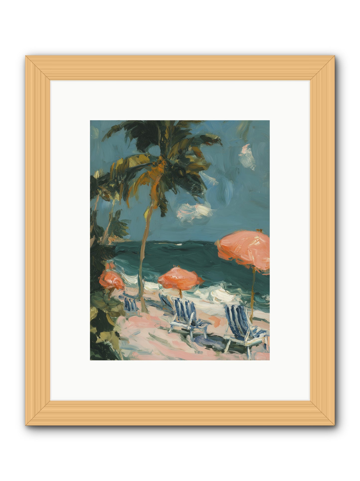 Weekend Wings -- Framed Print - Natural 9x12