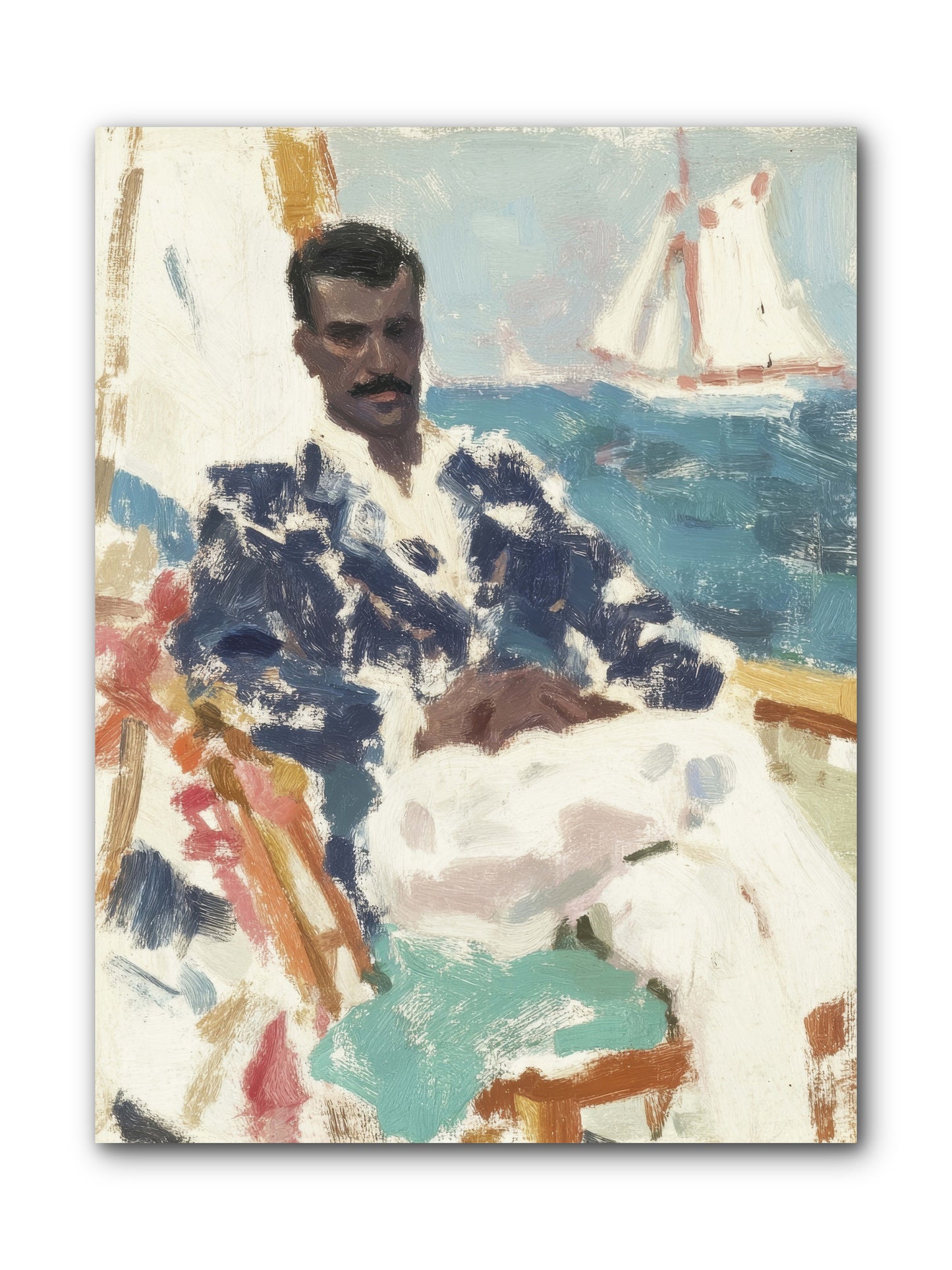 Weekend on water -- Wrapped Canvas 9x12