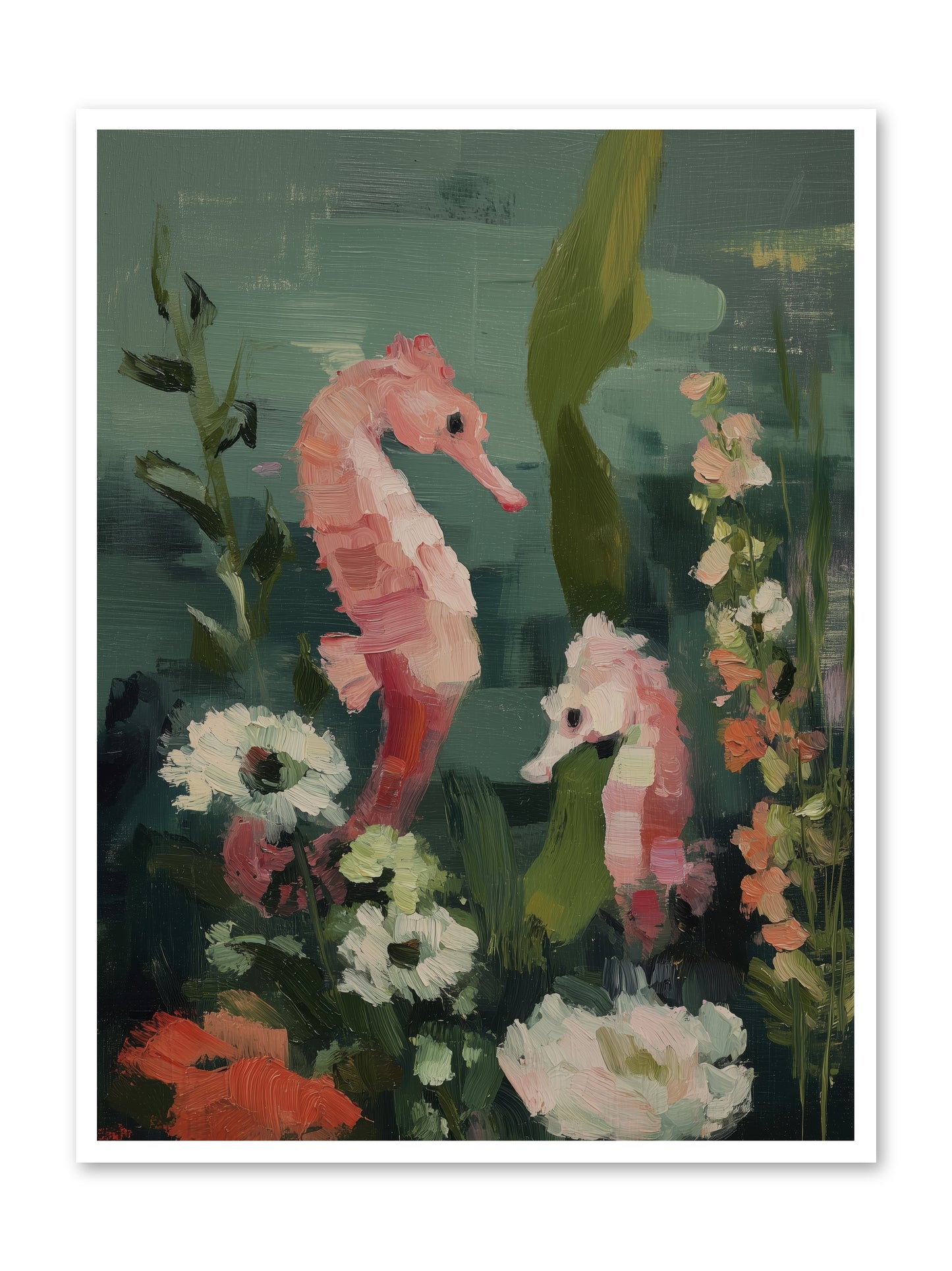 Weightless Contemplation -- Loose Canvas Print 36x48