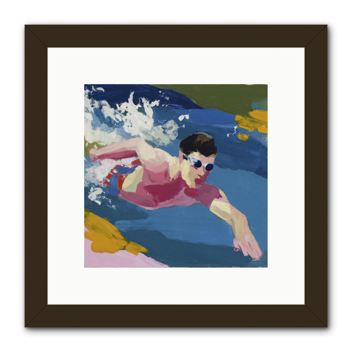Weightless Hour -- Framed Print - Black 10x10