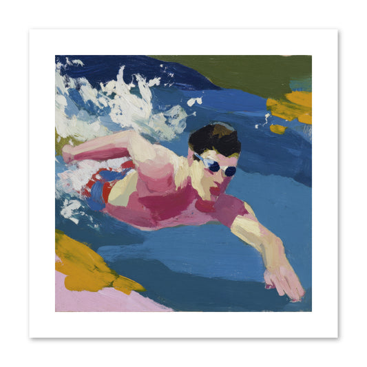 Weightless Hour -- Paper Print 10x10