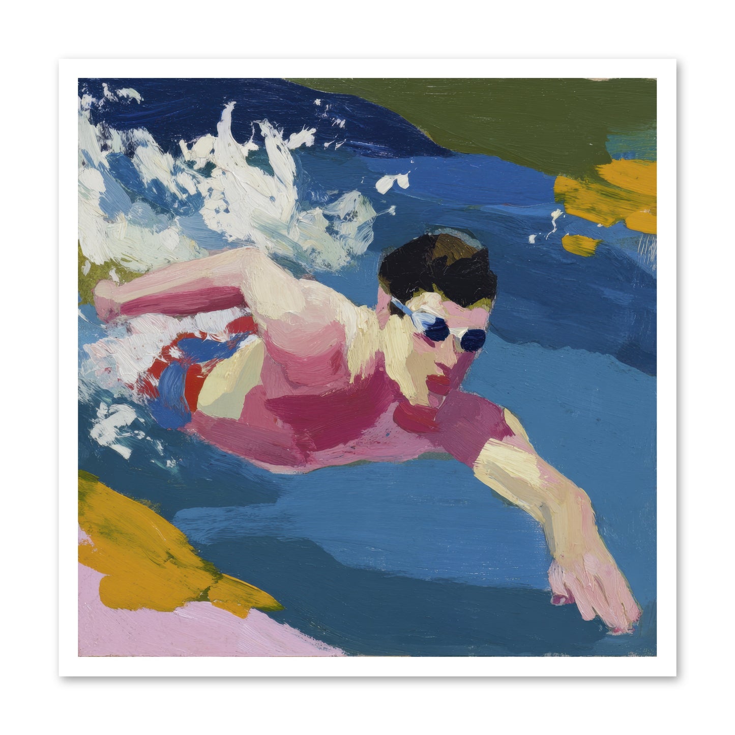 Weightless Hour -- Paper Print 30x30