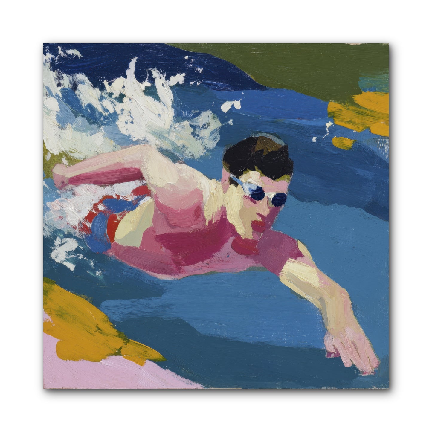 Weightless Hour -- Wrapped Canvas 10x10