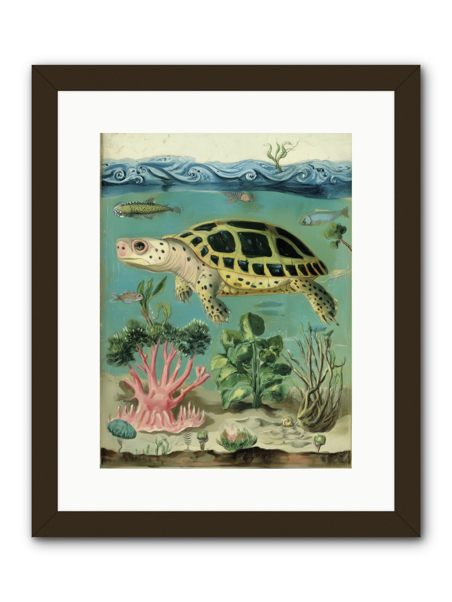 Weightless Poetry -- Framed Print - Black 12x16