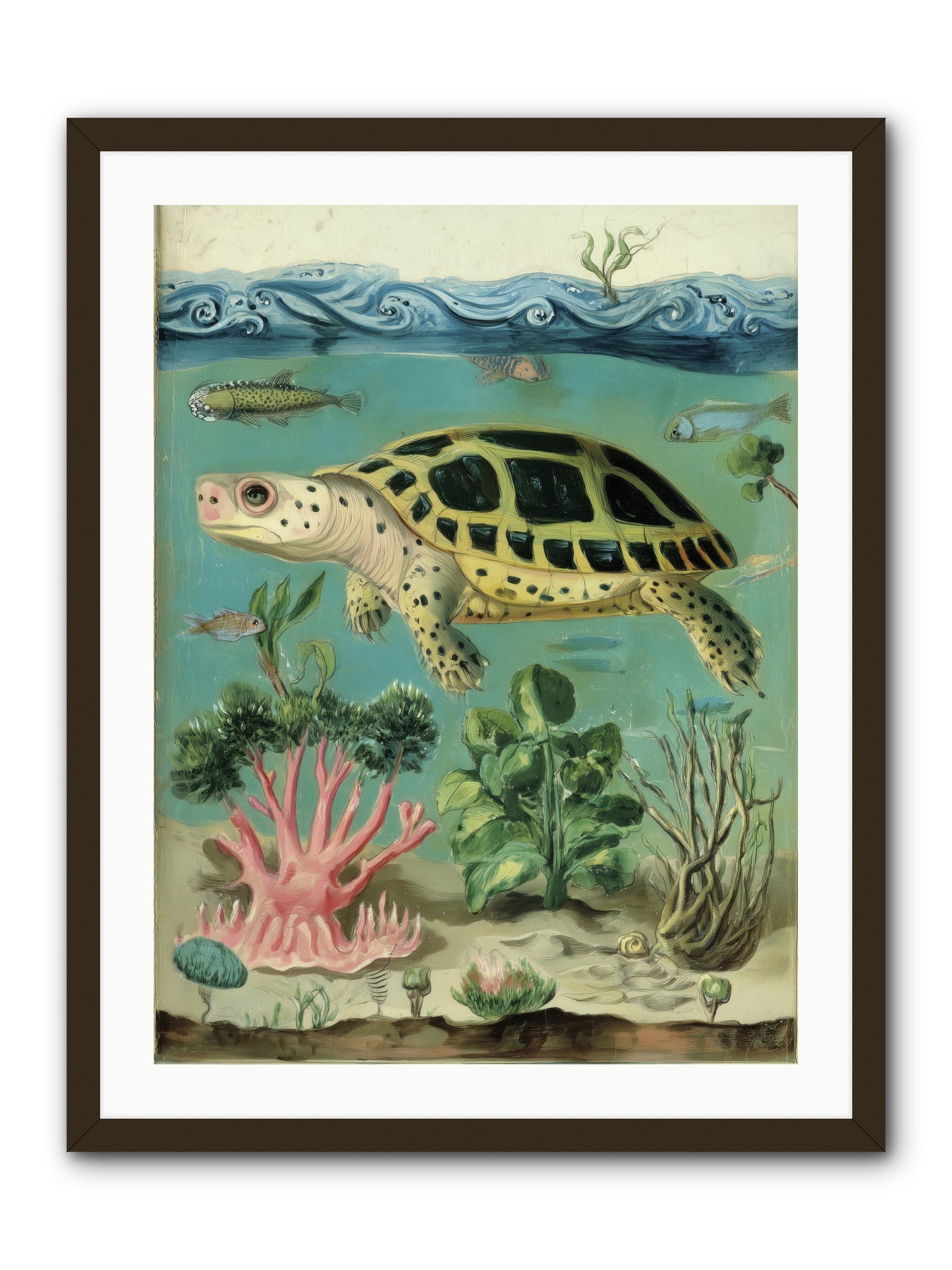 Weightless Poetry -- Framed Print - Black 24x32