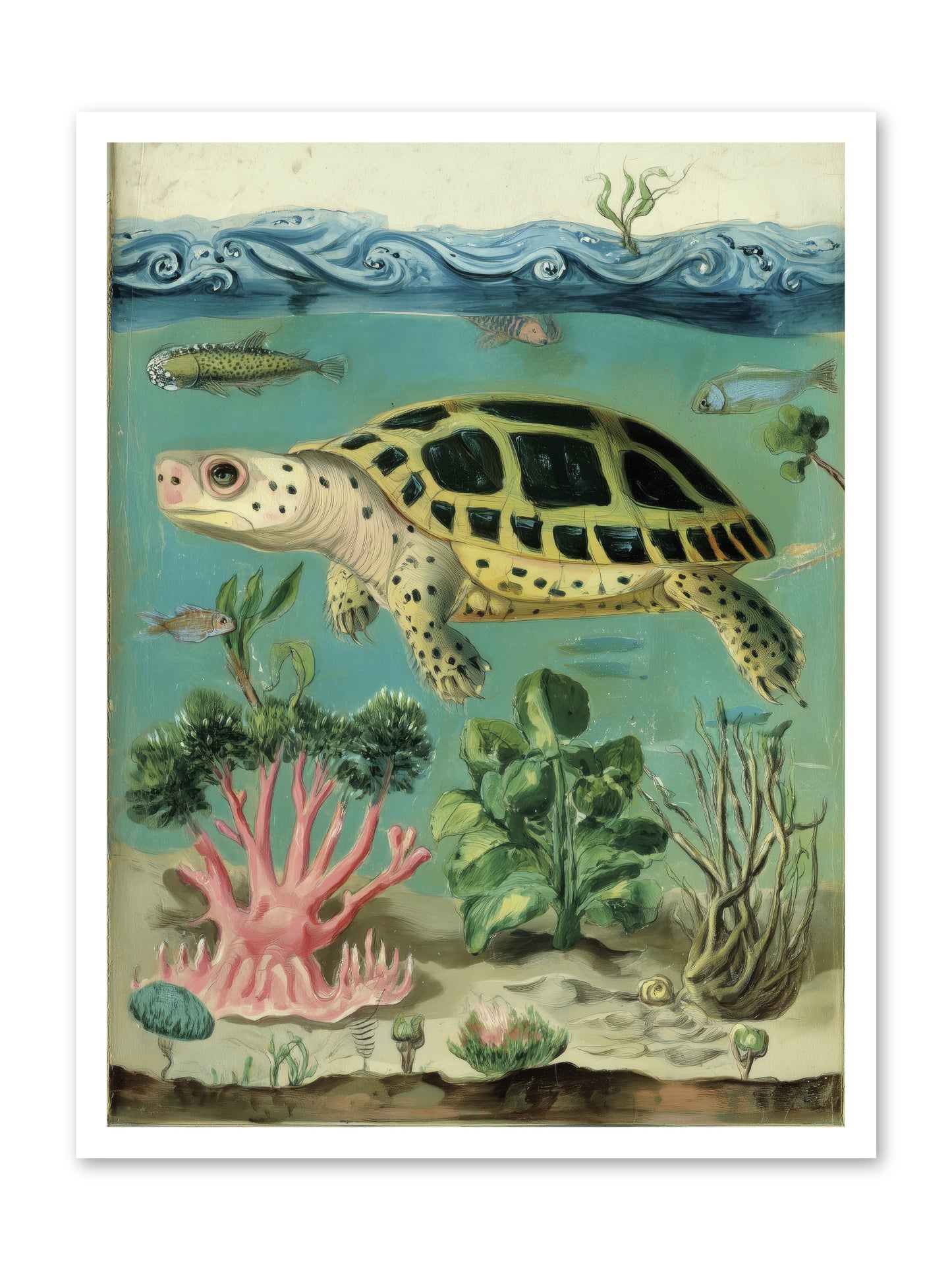 Weightless Poetry -- Loose Canvas Print 24x32