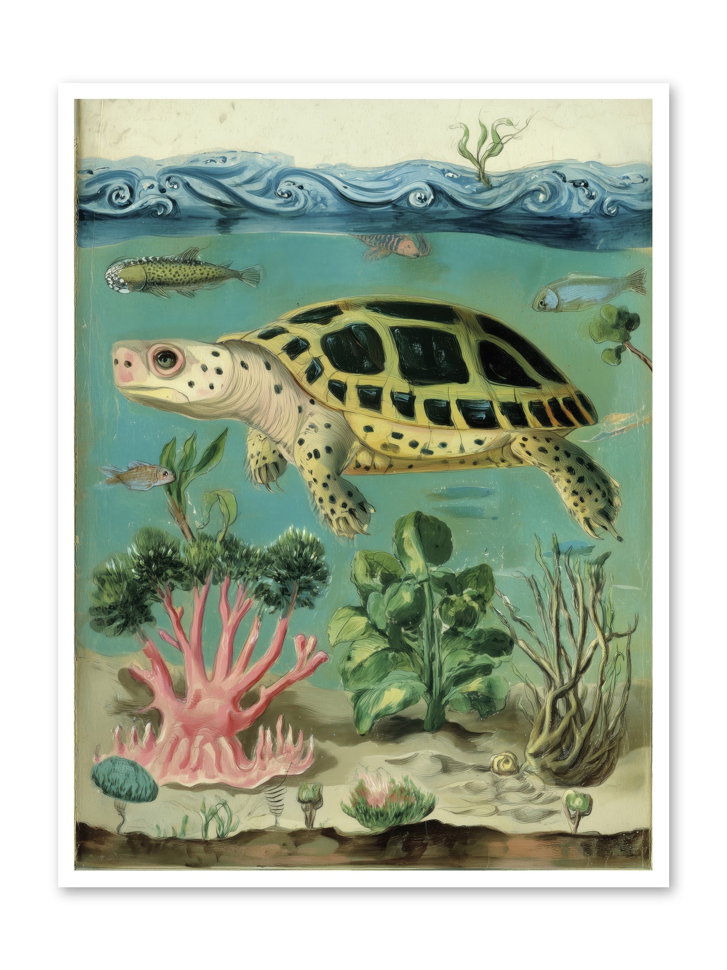 Weightless Poetry -- Loose Canvas Print 36x48