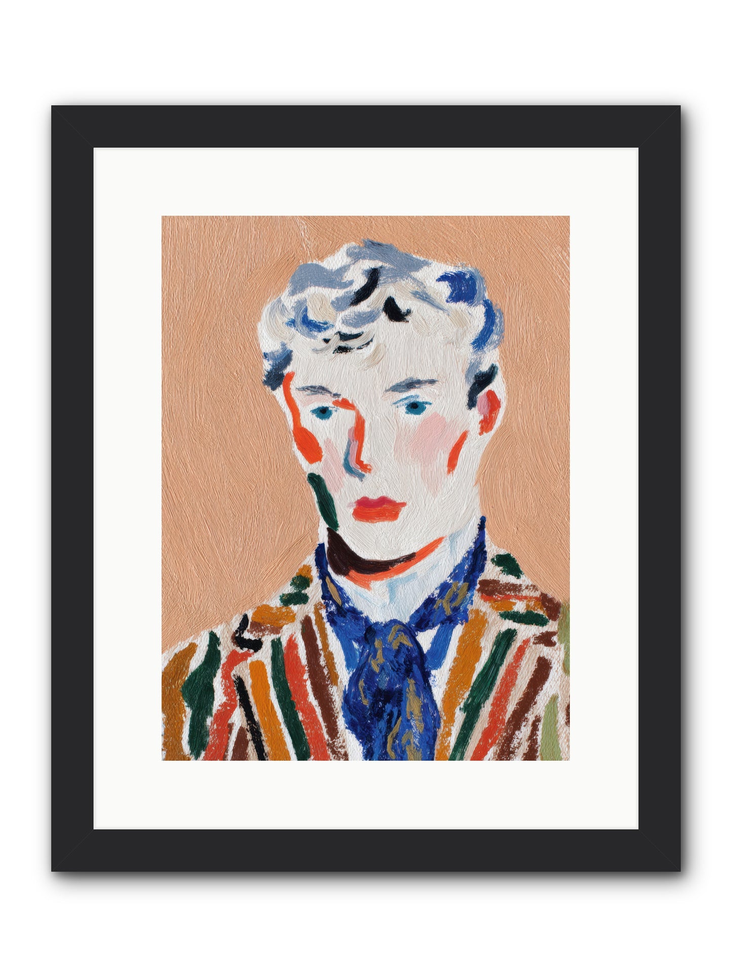 Well-Dressed and Unbothered — Well-Dressed-and-Unbothered-12x16-Framed-Print-Black.jpg