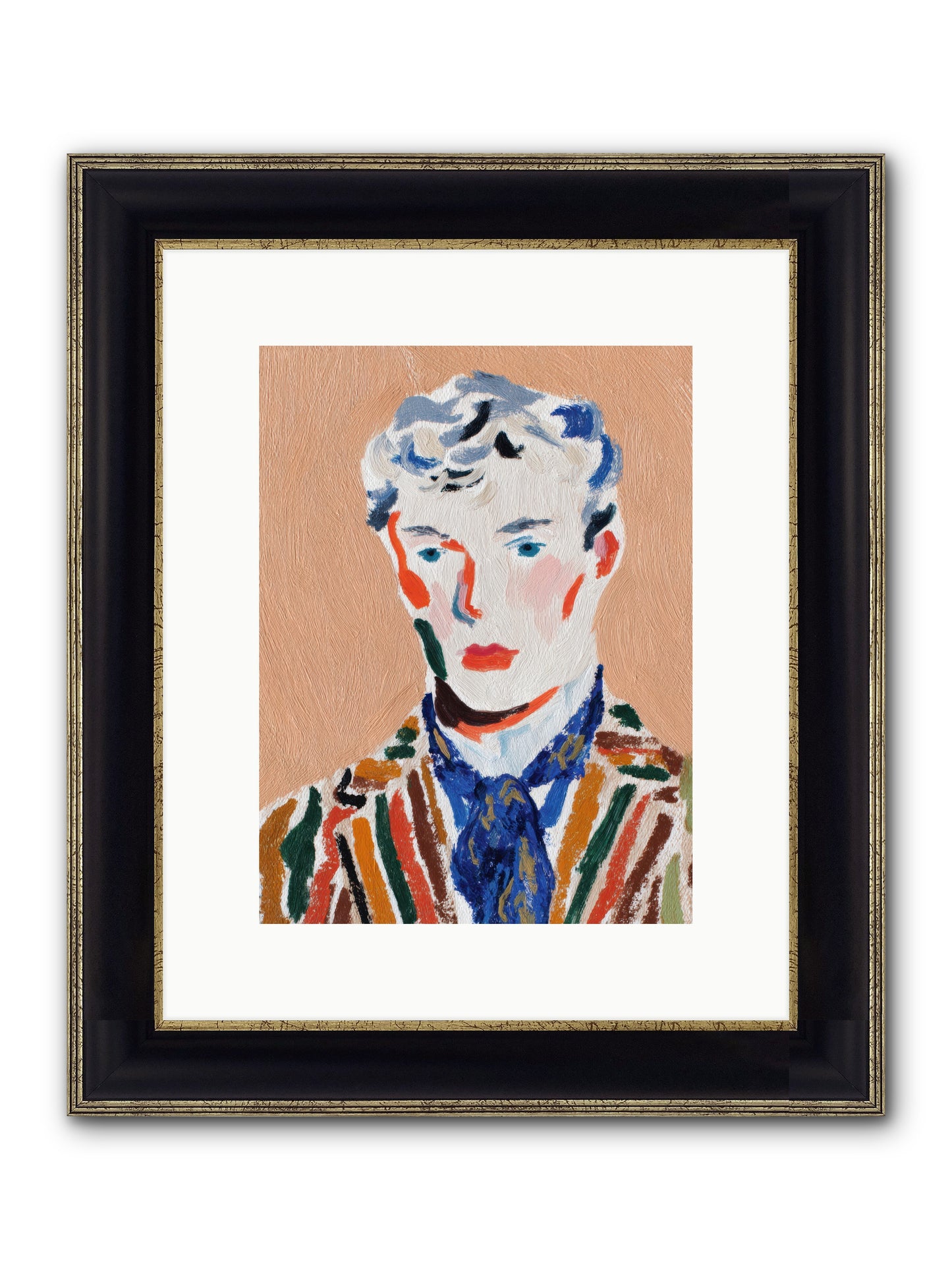 Well-Dressed and Unbothered — Well-Dressed-and-Unbothered-9x12-Framed-Print-Black-Gold.jpg