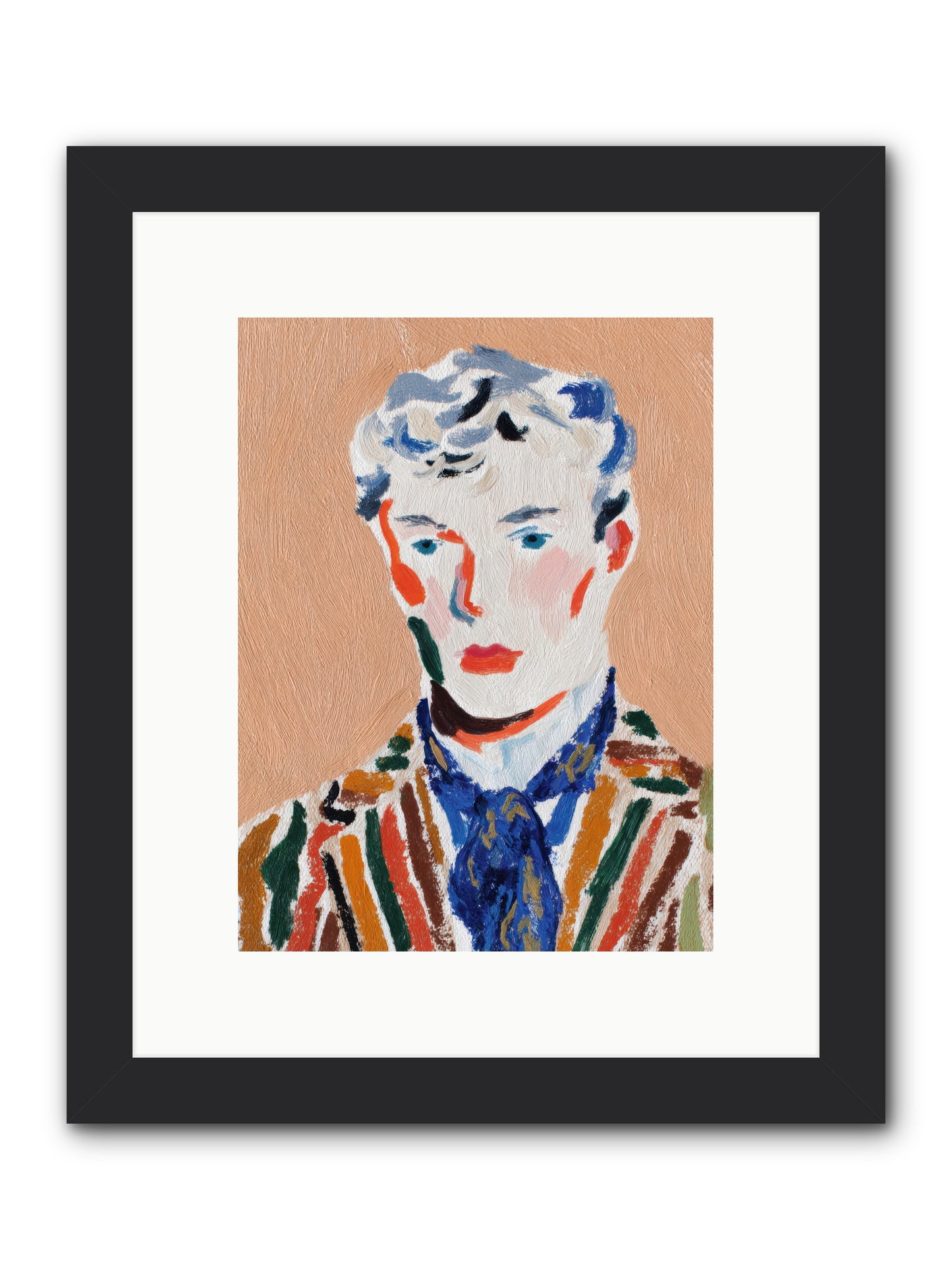 Well-Dressed and Unbothered — Well-Dressed-and-Unbothered-9x12-Framed-Print-Black.jpg