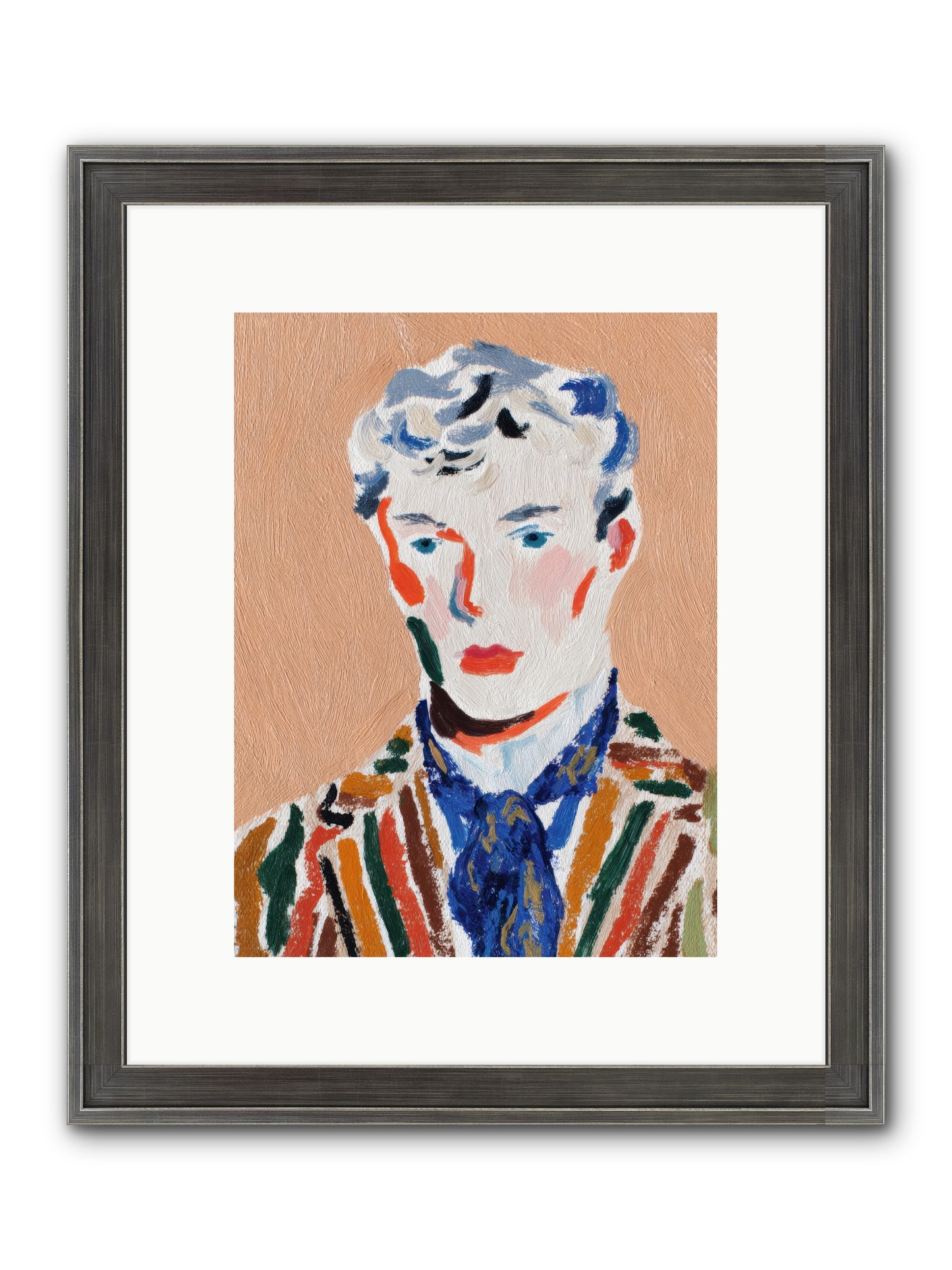 Well-Dressed and Unbothered — Well-Dressed-and-Unbothered-9x12-Framed-Print-Slimwoods-Black-Silver.jpg